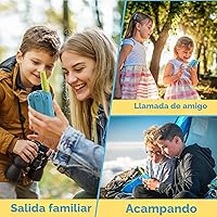Vista 4 de Selieve Juguetes para niños y niñas de 3 a 12 años, Walkie Talkies para niños de 22 canales, juguete de radio de 2 vías con linterna LCD