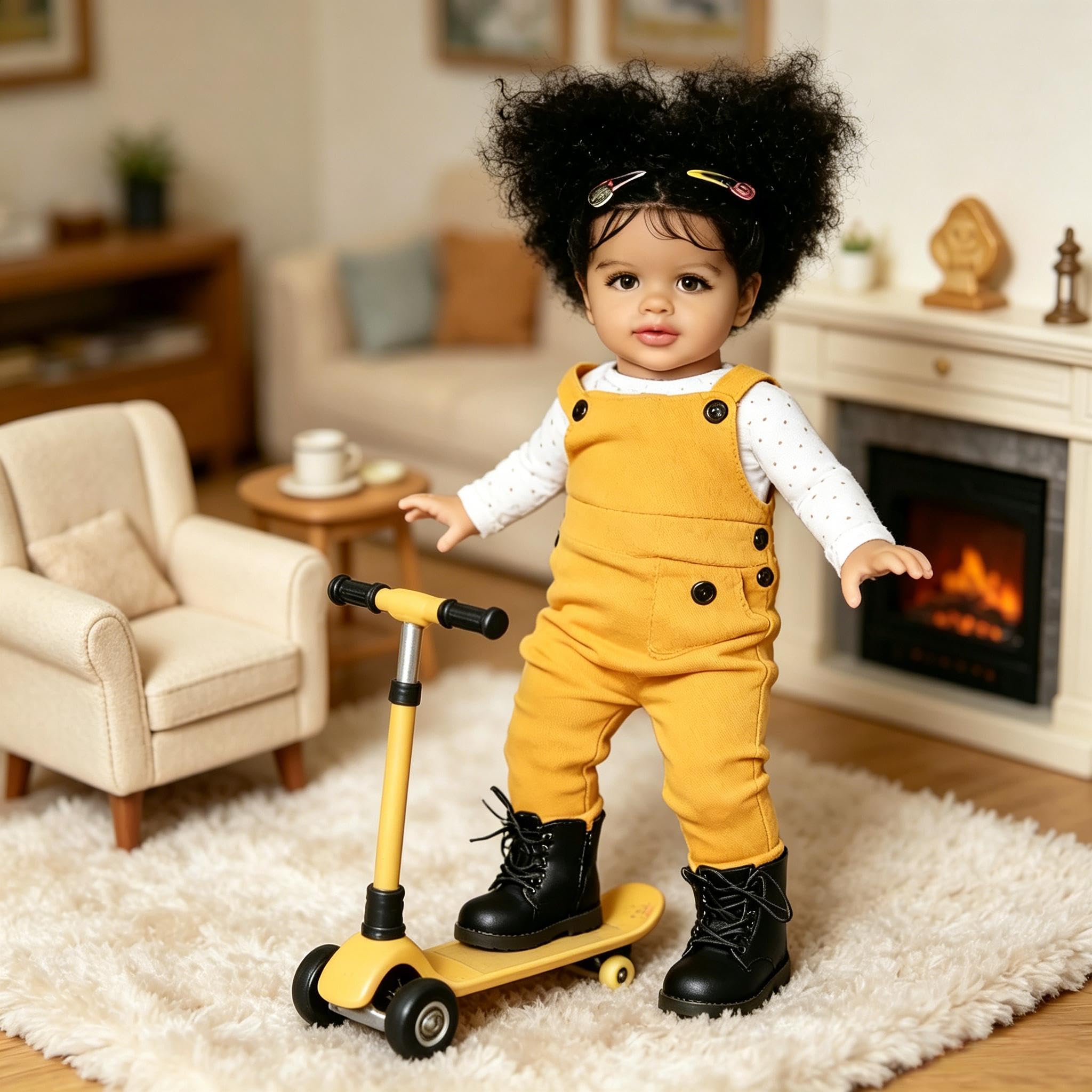 Reborn lalki dla maluchów czarna dziewczyna Pippa 66 cm duży rozmiar realistyczne lalki Reborn Baby Dolls miękka winylowa tkanina ciało afroamerykańska prawdziwa lalka bobas realistyczna lalka