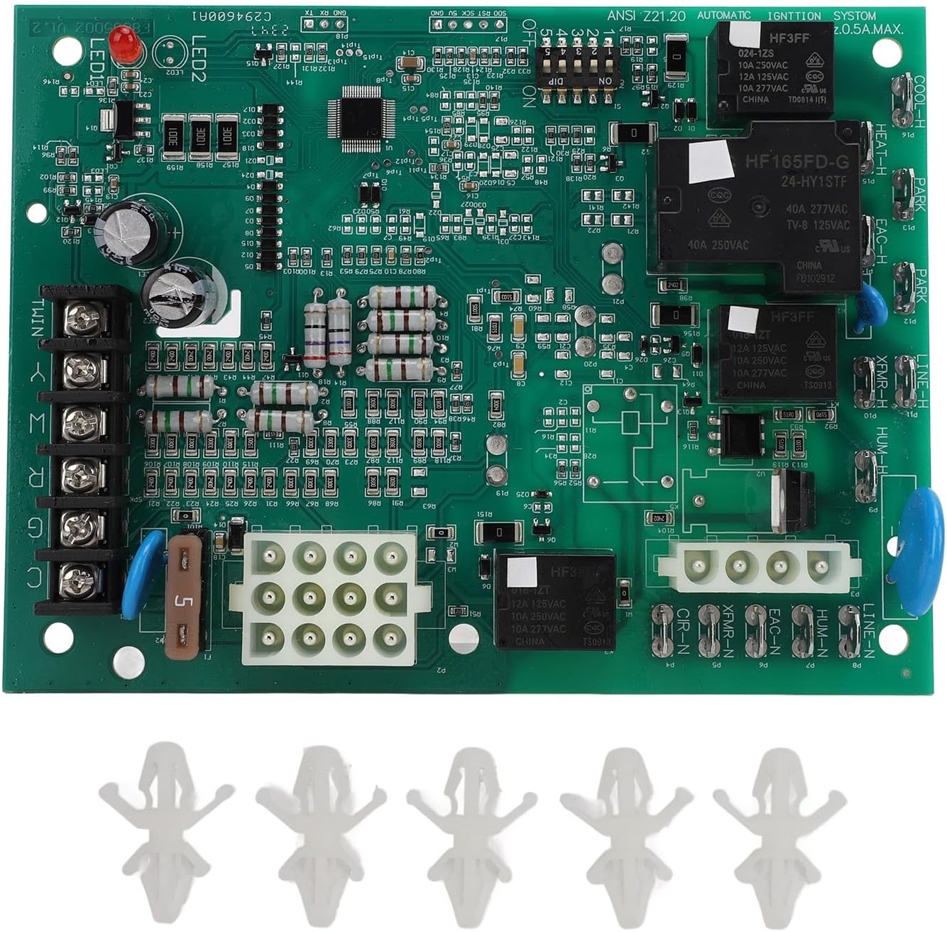 Furnace Control Circuit Board, ABS RV Furnace Control Board, Gas Furnace Control Circuit Board for CNT03076 CNT03798 CNT05164 CNT05165 RVs 475
