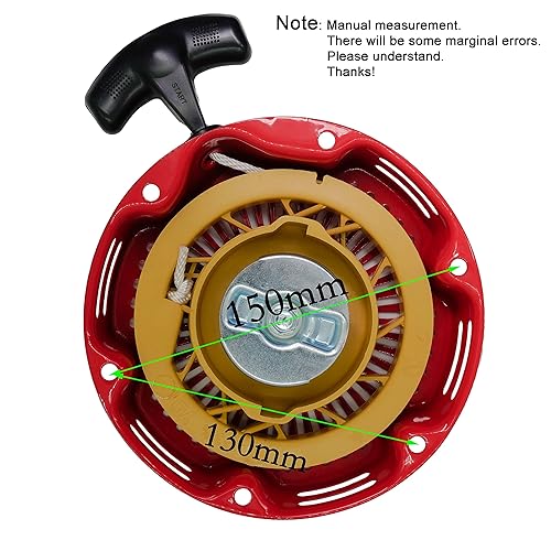 Miniatura 8 de JMCHstore Conjunto de arranque de retroceso para FPR GMB100 Coleman CT100U CC100X 98cc, motor Predator 79cc 3HP, Massimo MB100 79cc Mini Bike, SK100