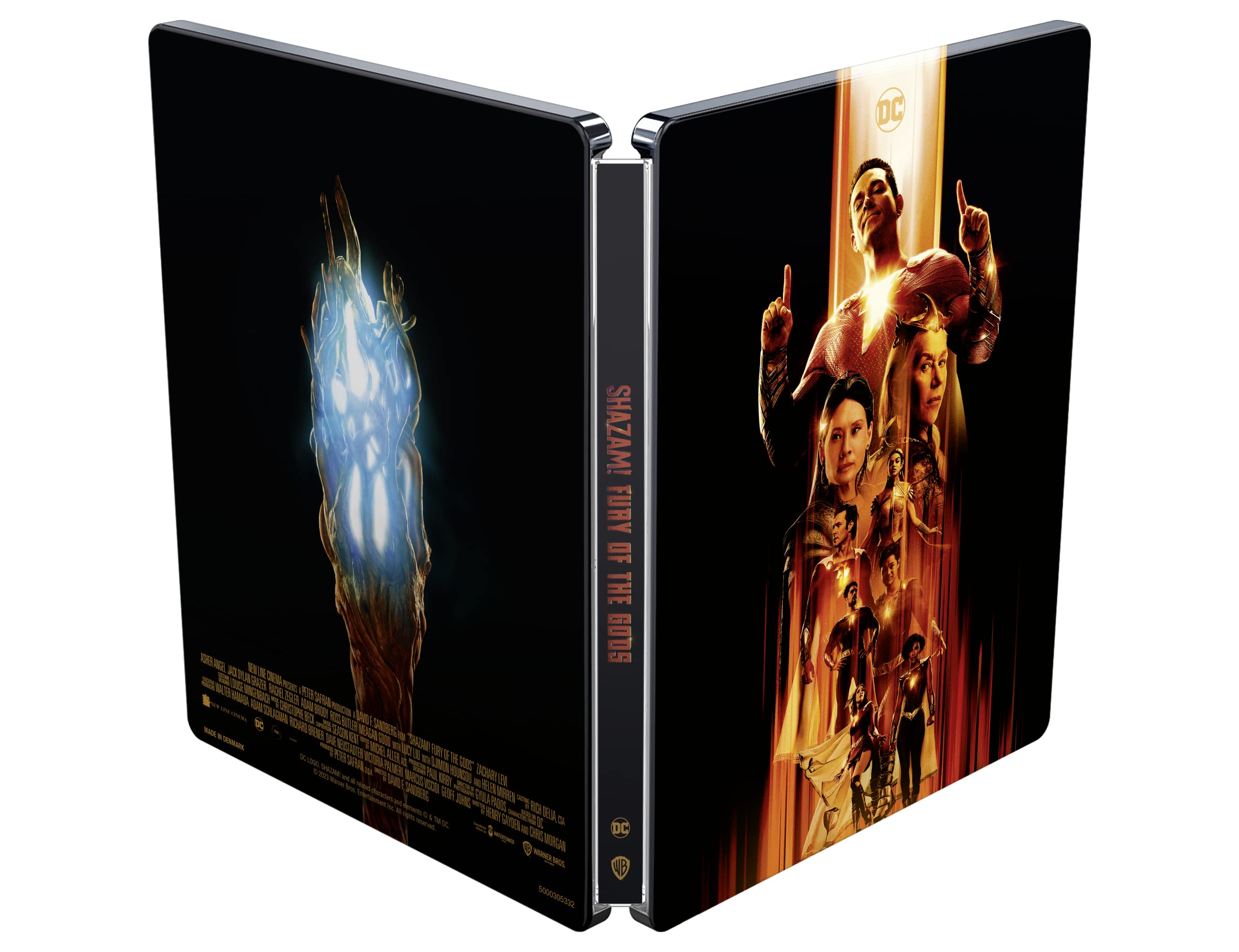 SHAZAM! 2 - FURIA DEGLI DEI STEELBOOK 2 (4K Ultra HD + Blu-Ray)