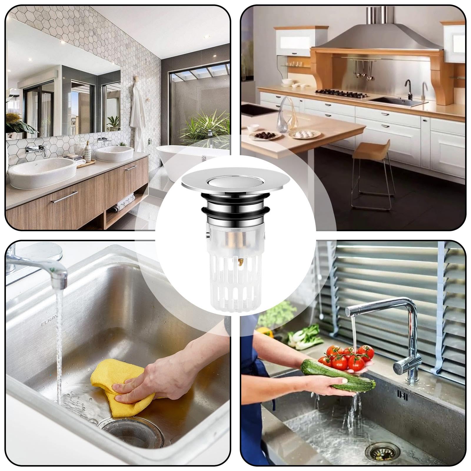 verstopping wastafel