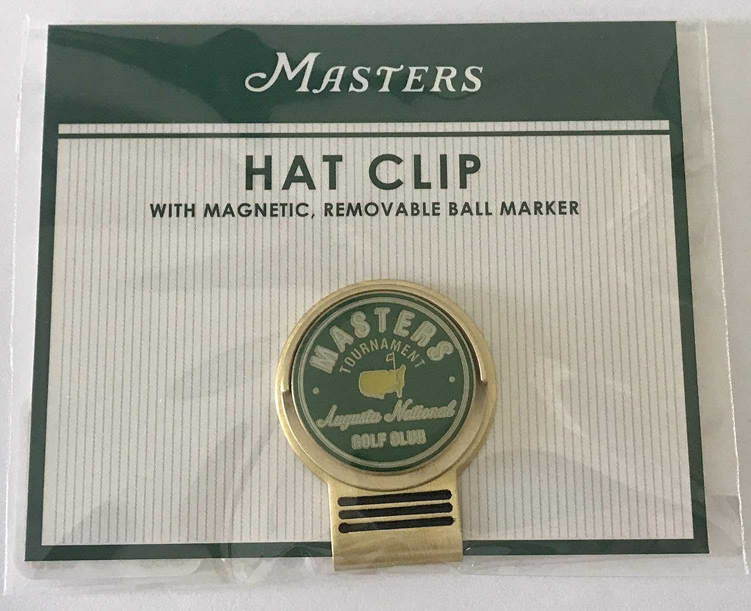 review 2021 Masters golf hat clip ball marker magnetic augusta national new pga