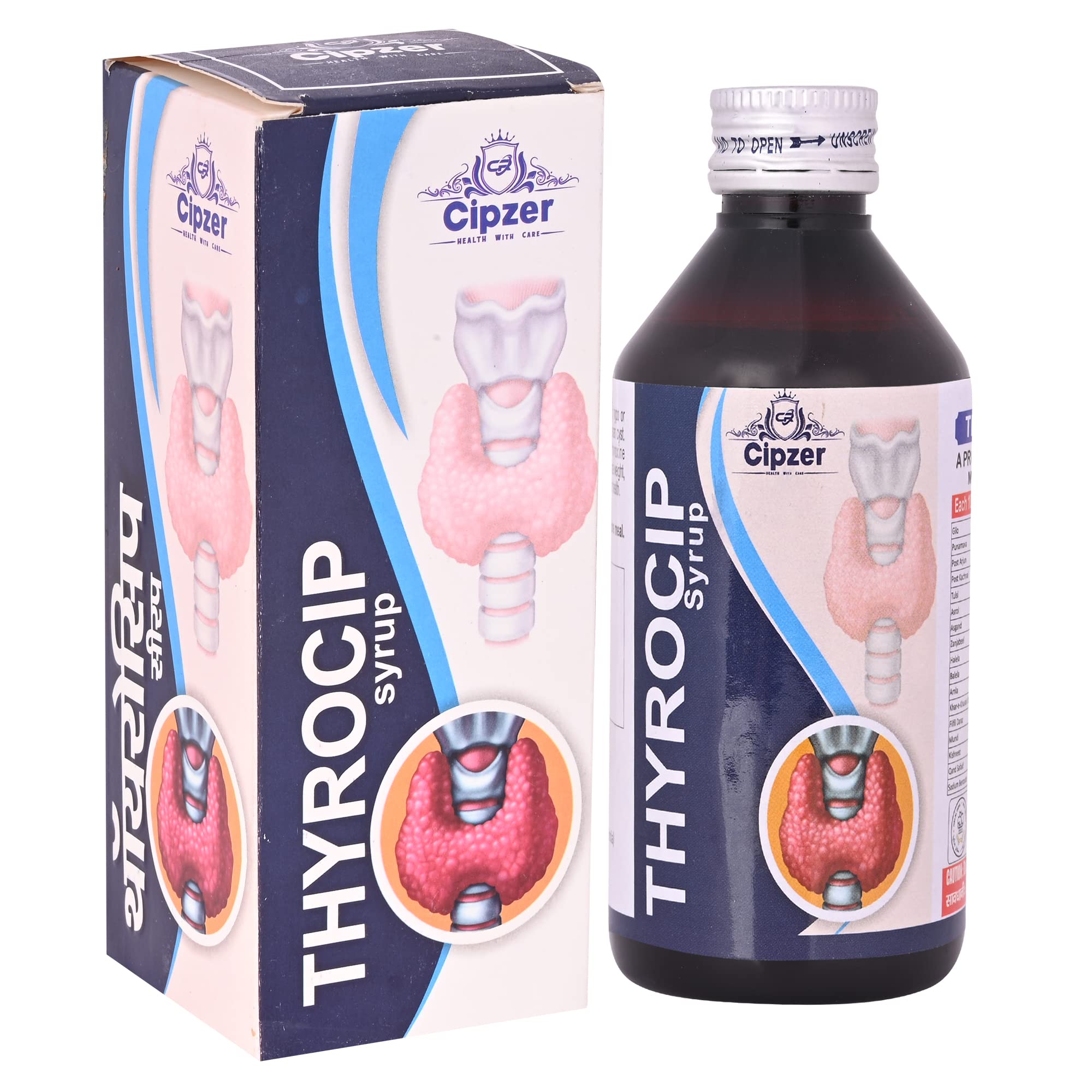 See full amazon price history chart for Cipzer Thyrocip Syrup | An Ayurvedic blend that aids with minor thyroid symptoms | may help curtail excess weight gain| 200 ml Cipzer Thyrocip Syrup | An Ayurvedic blend that aids with minor thyroid symptoms | may help curtail excess weight gain| 200 ml (B0BC94CWVS) Amazon Price History, Amazon Price Tracker