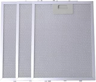 Poweka Lot de 3 filtres à graisse pour hotte aspirante Argenté 320 x 260 mm