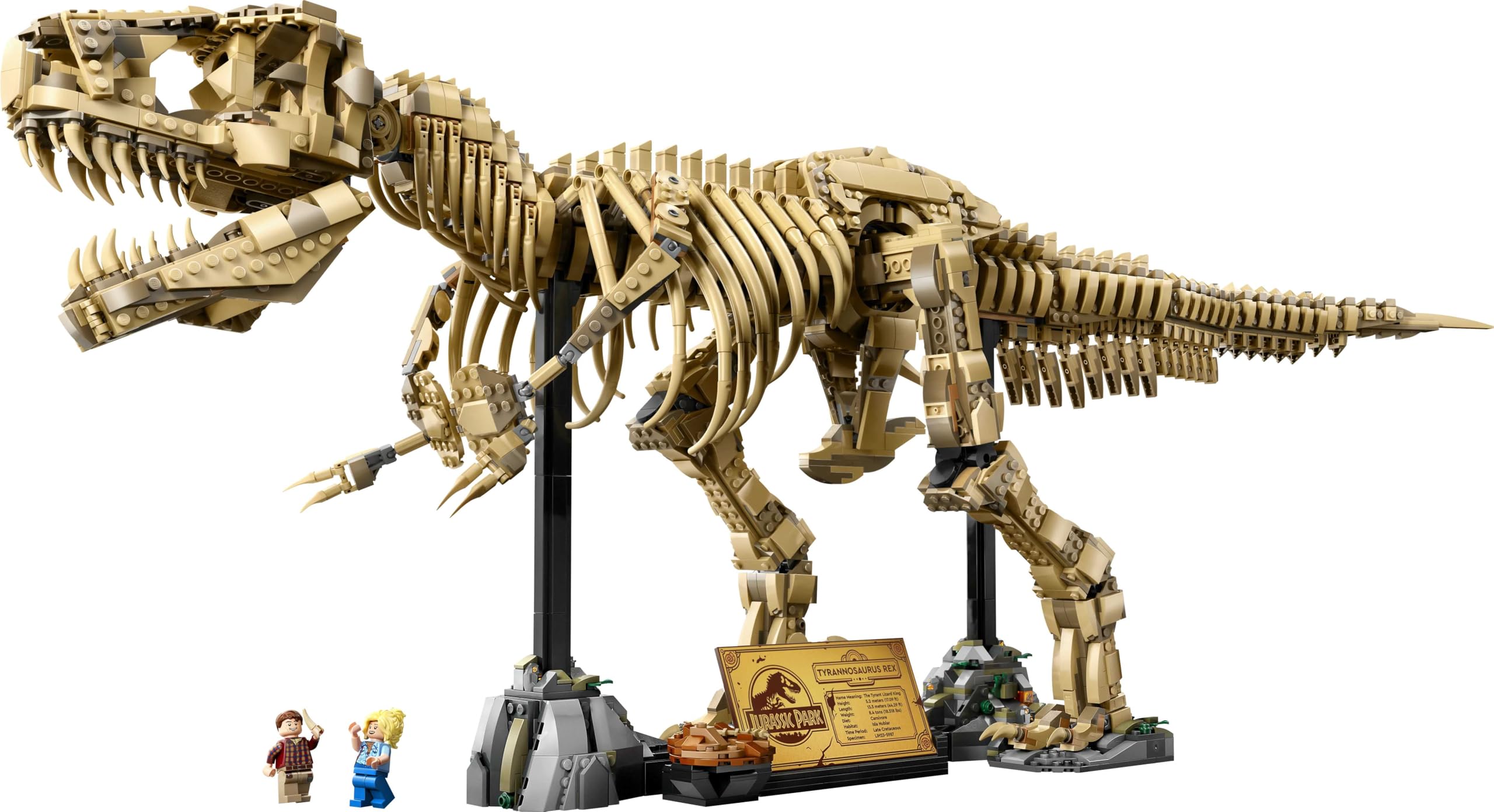 LEGO Jurassic World 76968 Les Fossiles de Dinosaures : le Tyrannosaurus Rex - Pour Adulte