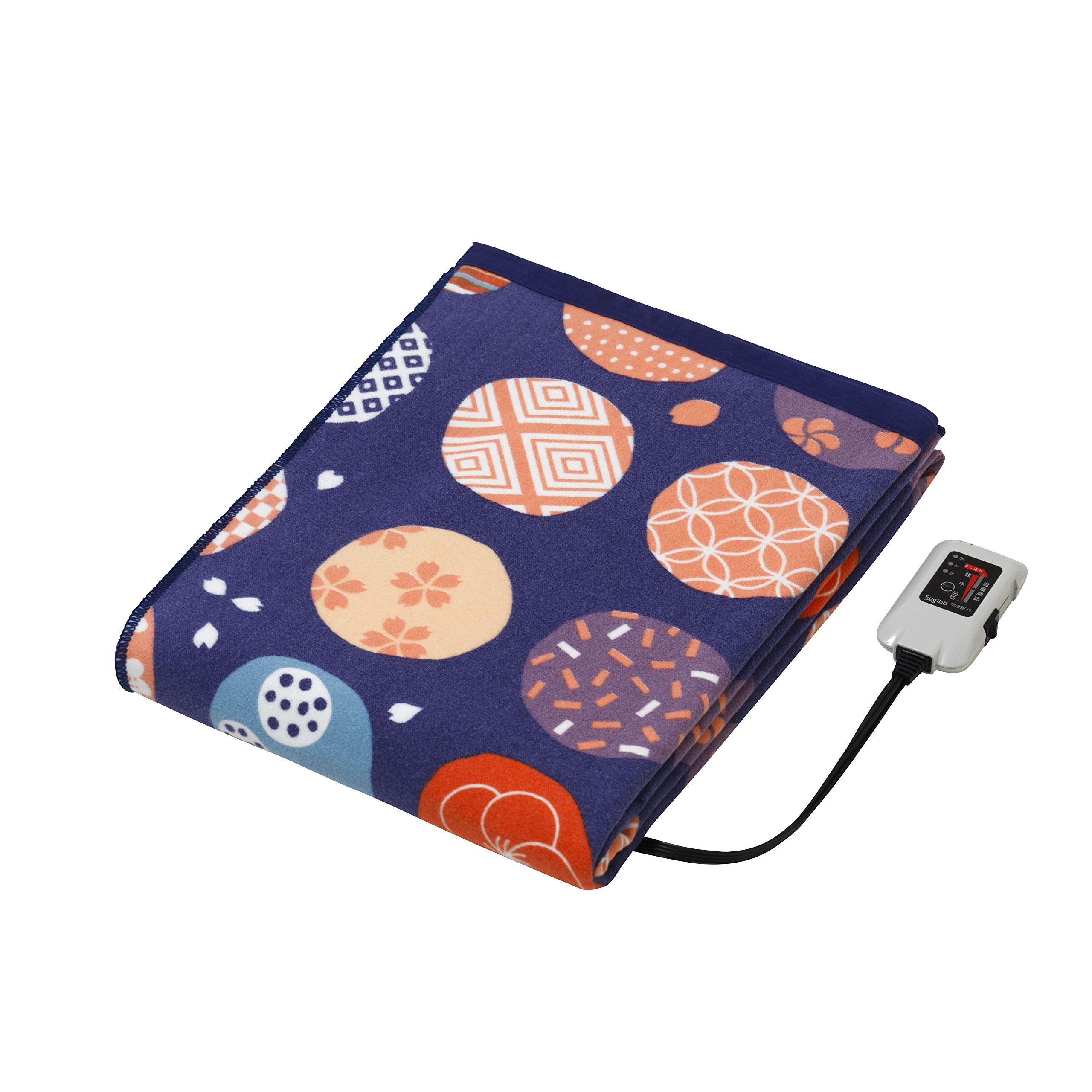 【色: 紺桔梗】Sugibo(スギボー) 肌に優しい 綿100% 電気綿敷毛布 Sugibo(スギボー) 肌に優しい 綿100％ 電気綿毛布 色: 紺桔梗