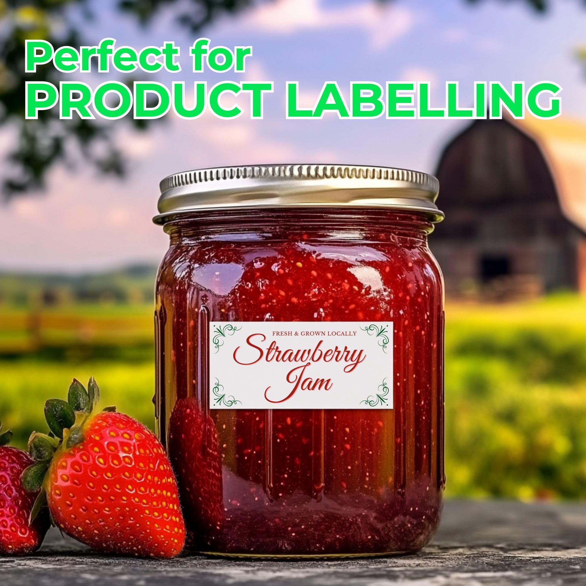 Evergreen Goods™ 100 arkuszy A4 samoprzylepna matowa biała naklejka winylowa, tylko do druku laserowego, wodoodporne arkusze samoprzylepne, odpowiednie do Cricut i Silhouette