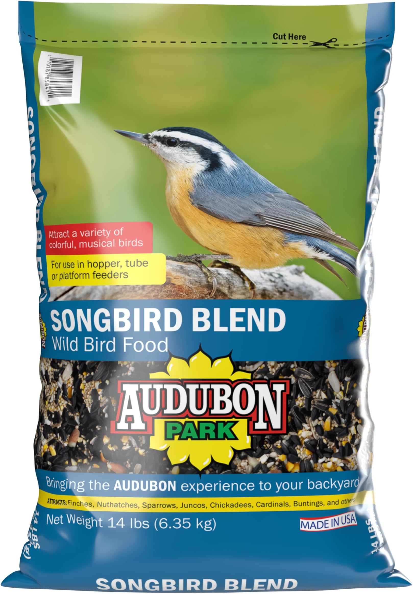 Songbird Wild Bird Seed, 14 lb.