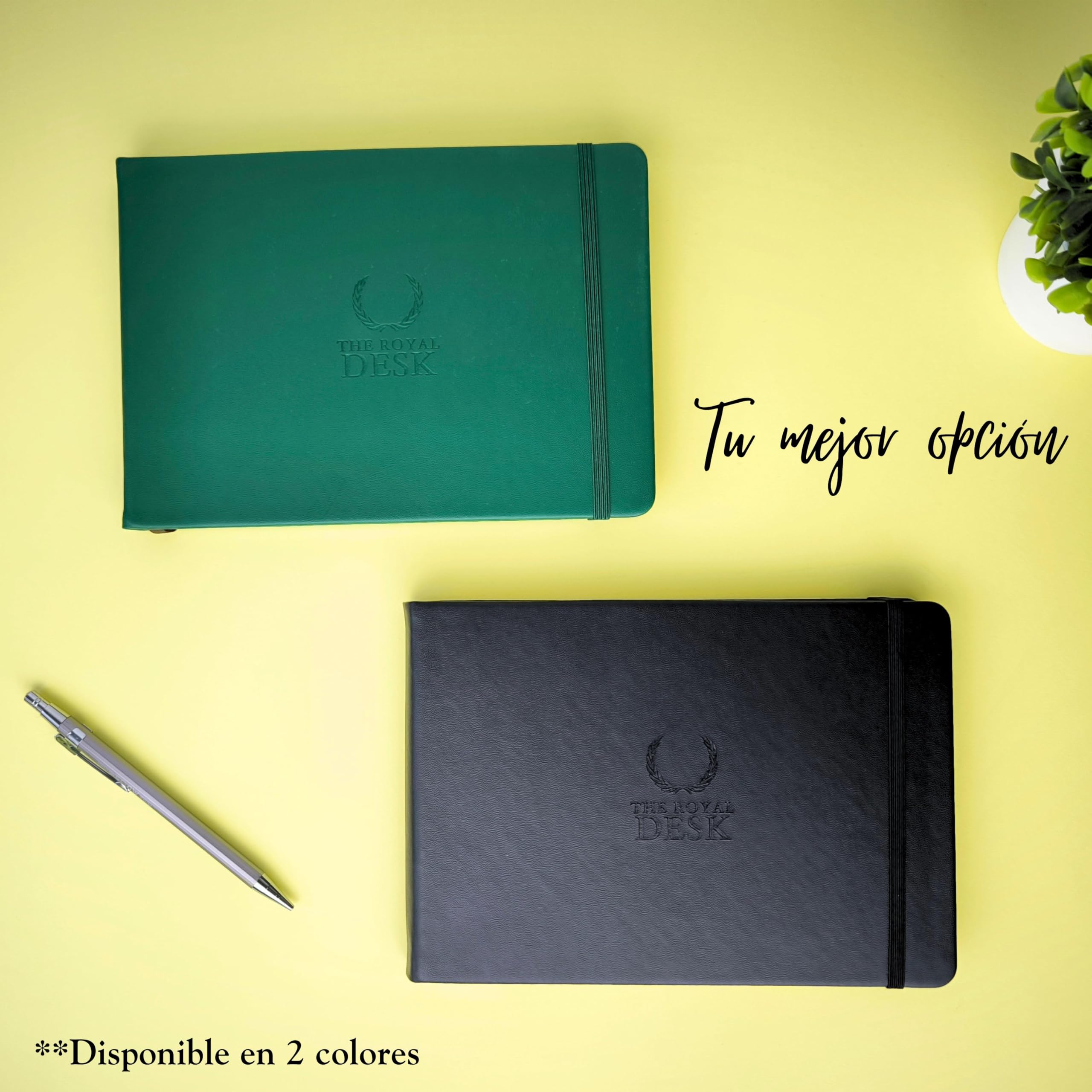 Libreta dibujo profesional incluye portamina. Cuaderno para Dibujo y bocetos de tapa dura. Bloc de dibujo de 80 hojas gruesas color marfil 200 g/m² Bloc de notas Sketchbook (Artistic Green)