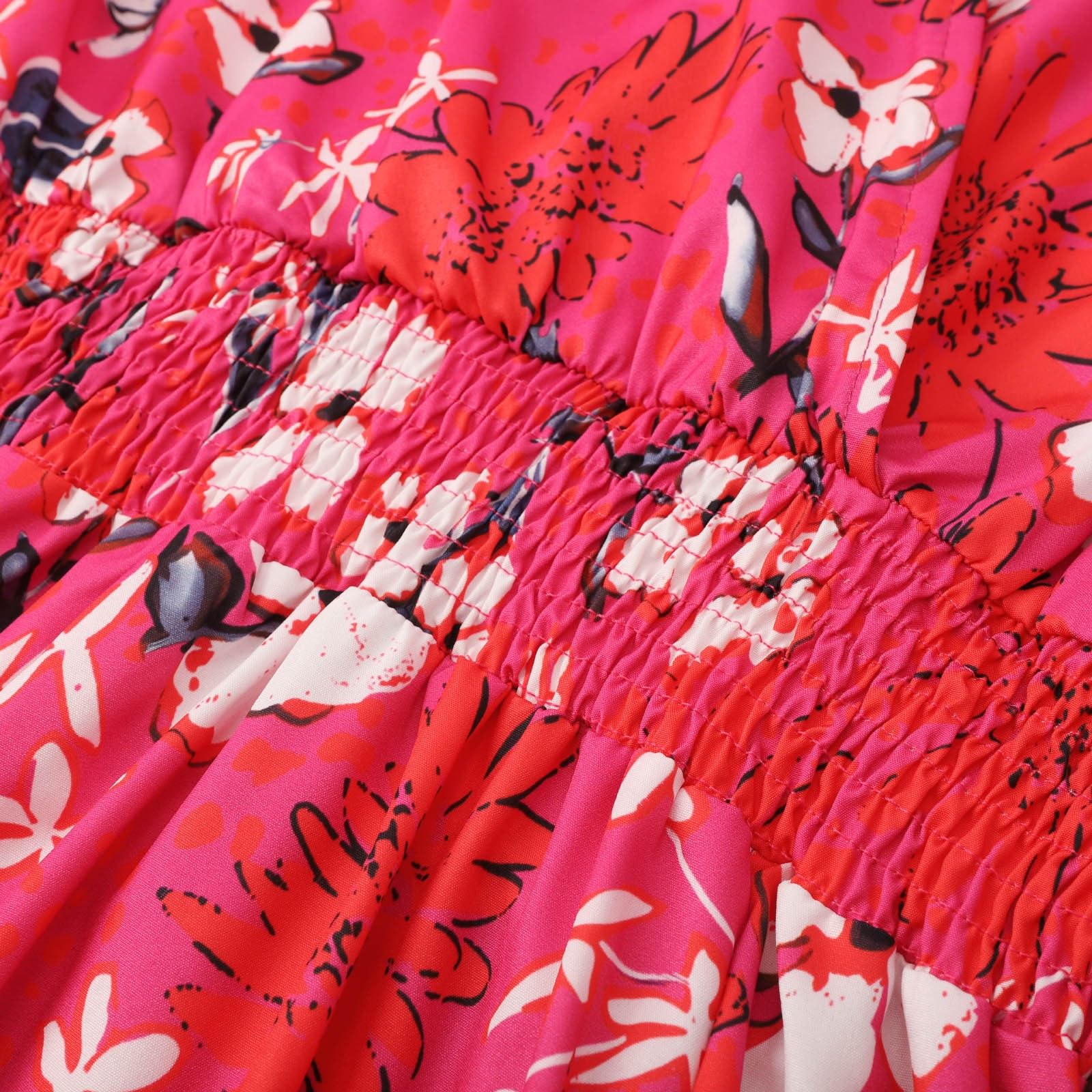 Elegante Abito Formale con Stampa Floreale per Occasioni Speciali, Sofisticato e Leggero