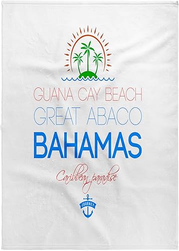 3dRose Guana Cay Beach, Great Abaco, Bahamas. Summer Vacation Gift, Souvenir - Towels (twl-318408-2)