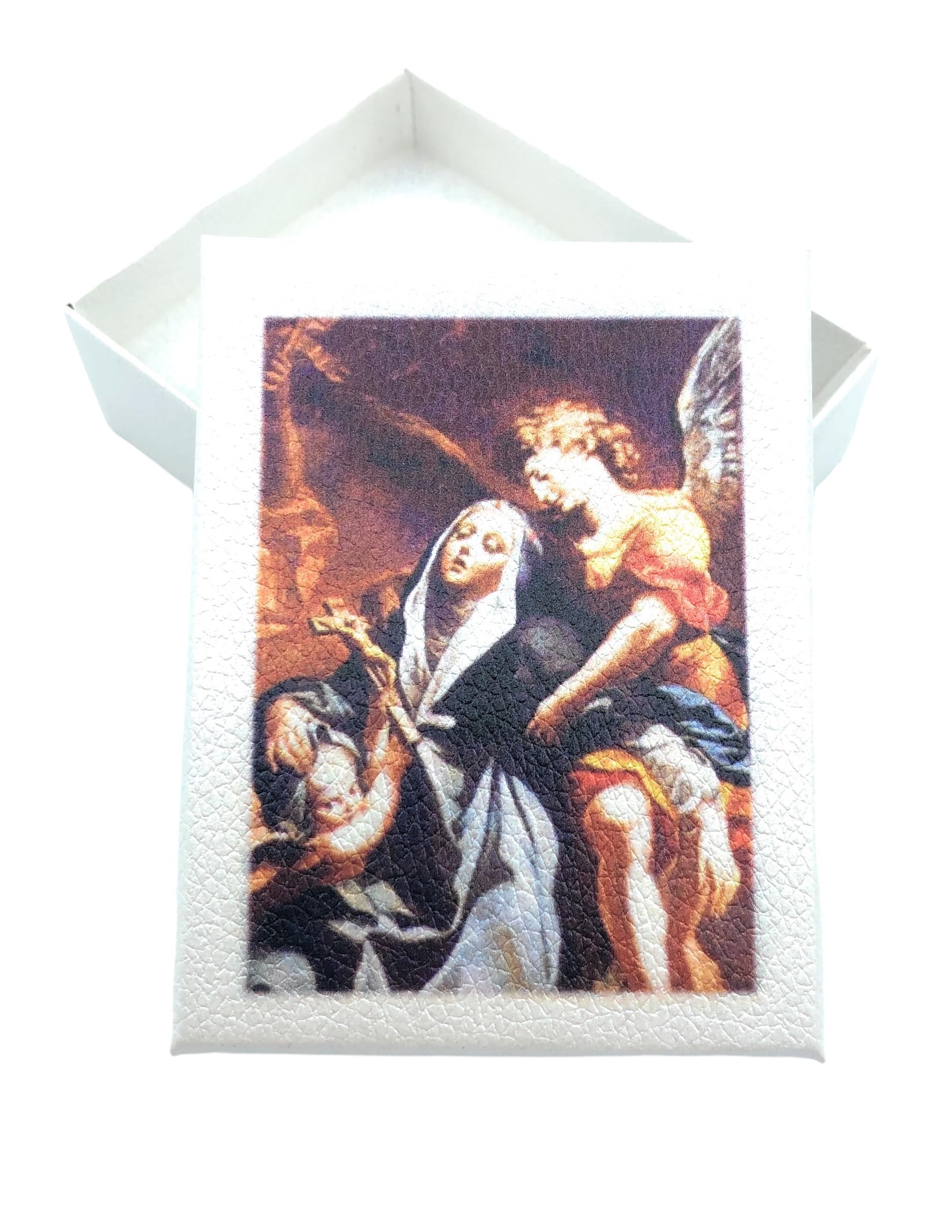 Corona da rosario di Santa Brigida in cristallo 6 mm Made in Italy
