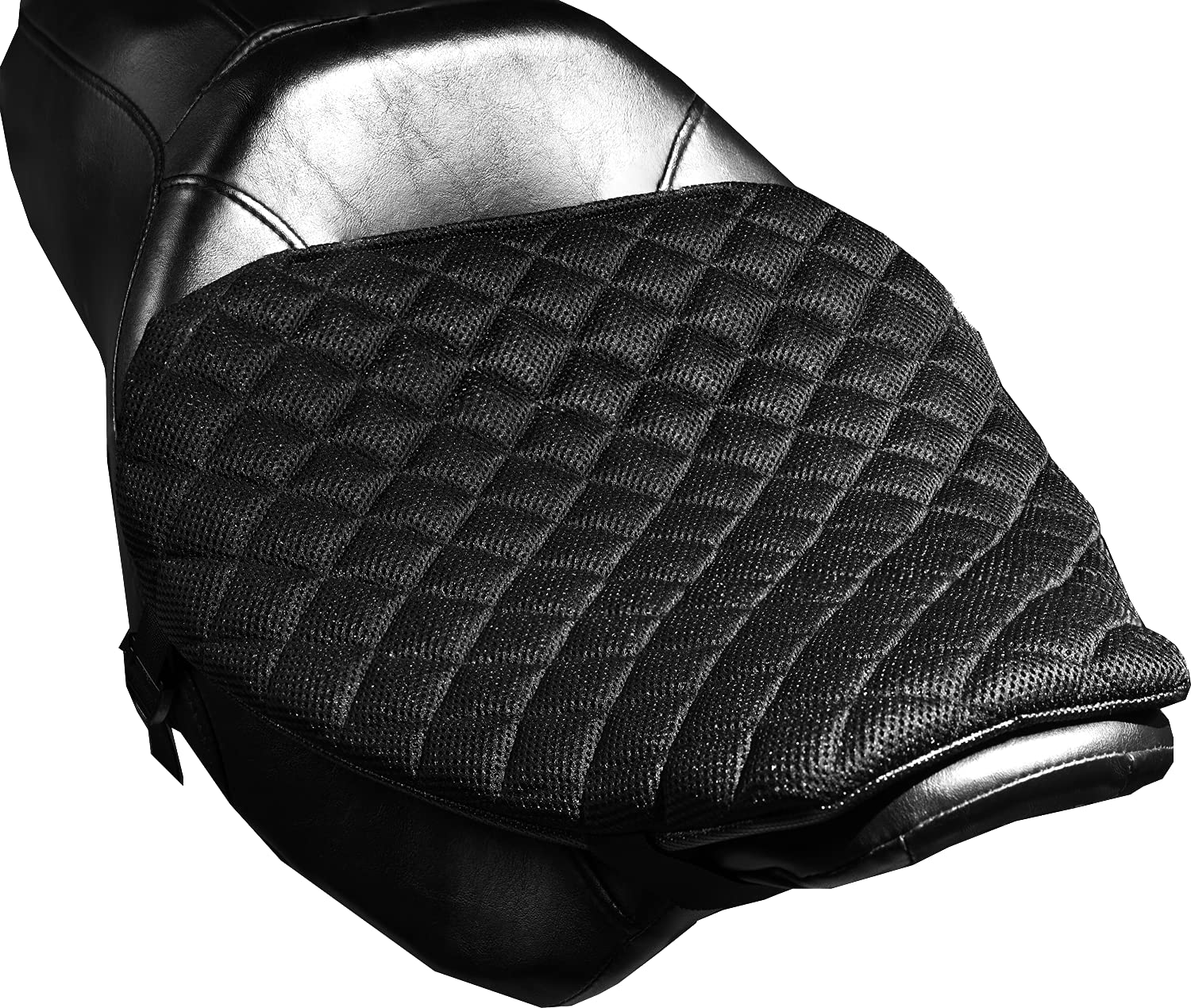 PRO PAD INC #6604-Q Quilted Diamon Mesh SuprCruzr Gel Motorcycle Seat Pad