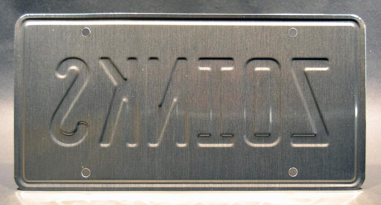 Scooby Doo | Zoinks | Metal Stamped License Plate