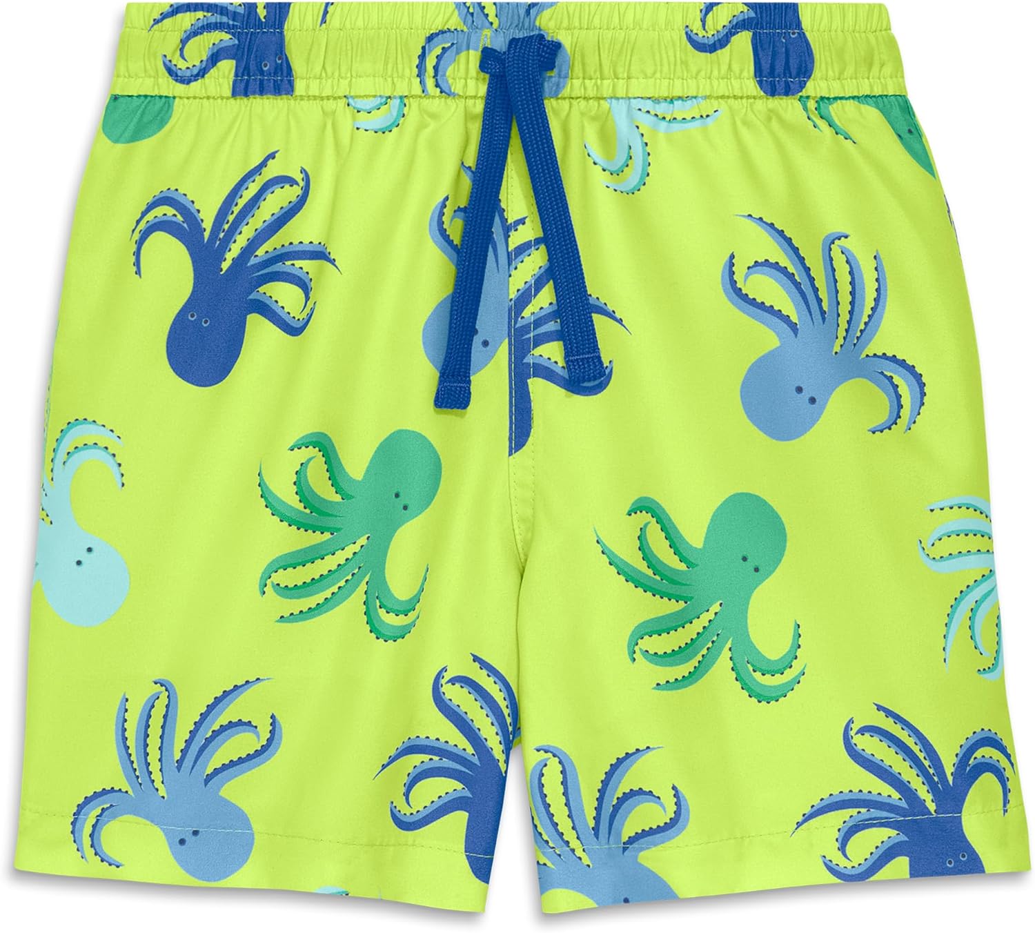 Primary Kids Swim Trunk in Octopus pals, UPF 50+, Made with Recycled Materials