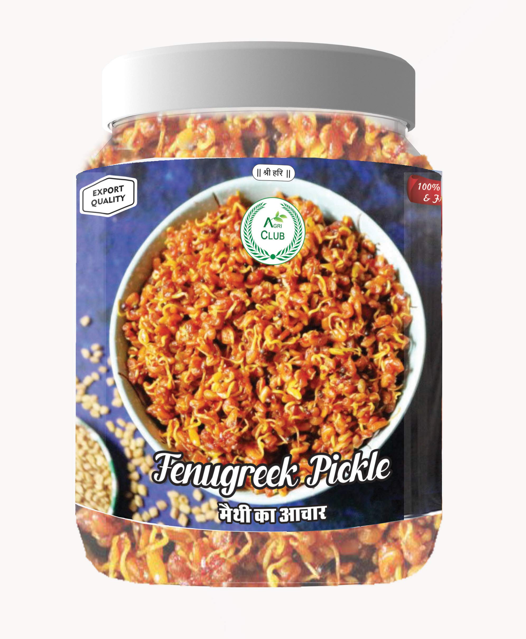 Homemade Fenugreek Seed Pickle | Dana Methi ka Achaar | No Preservatives 750gm | Agri Club (B08KS8XC39) Amazon Price History, Amazon Price Tracker