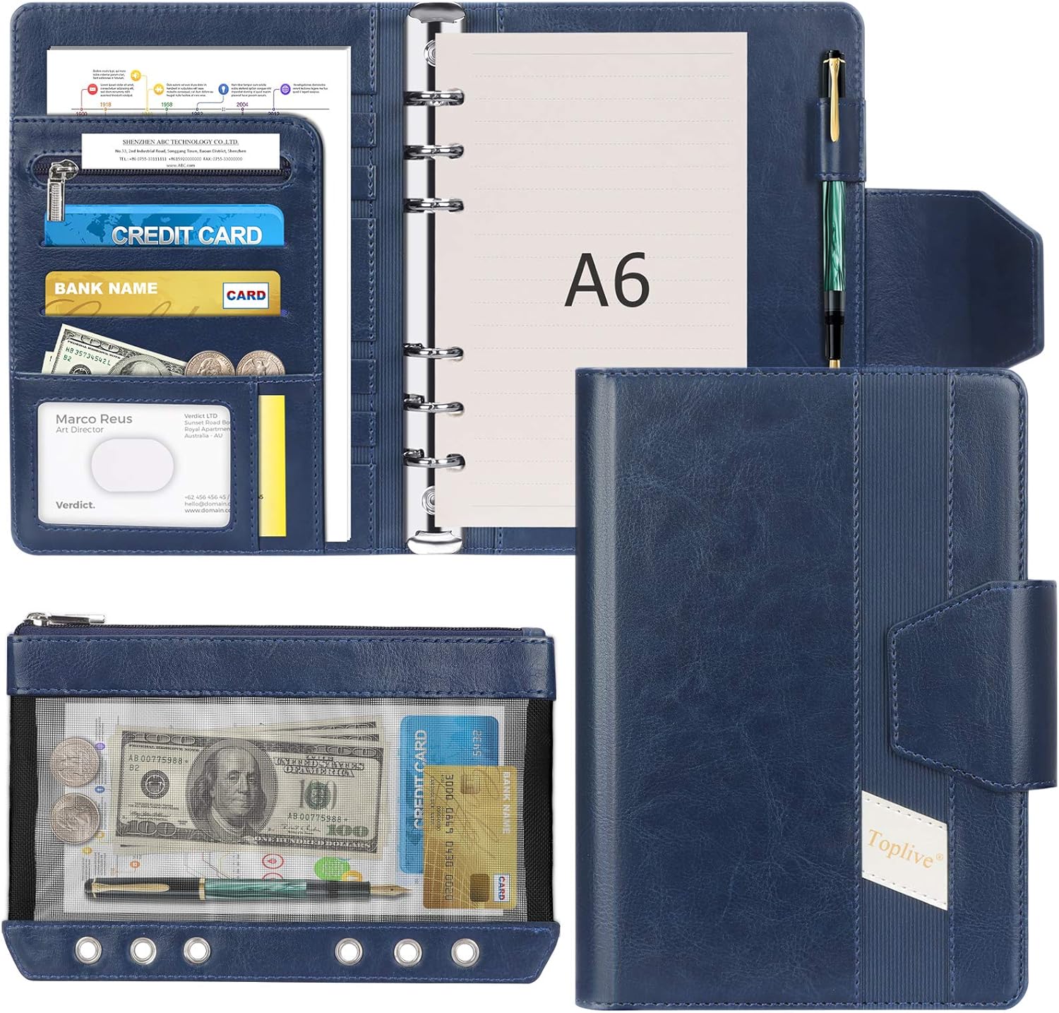 Toplive A6手帳 システム手帳 6穴 リングノート 最大84 オフ ビジネスノート 高級puレザーカバー ルーズリーフ バインダー メモ帳 方眼ノート スケジュール帳 卒業記念品 ビジネスオフィス用品 プレゼント ペンホルダー付 時間管理ノート カード収納 昇進お祝い Toplive A6手帳 システム手帳 6穴 リングノート 最大84 オフ ビジネスノート 高級puレザーカバー ルーズリーフ バインダー メモ帳 方眼ノート スケジュール帳 卒業記念品 ビジネスオフィス用品 プレゼント ペンホルダー付 時間管理ノート カード収納 昇進お祝い