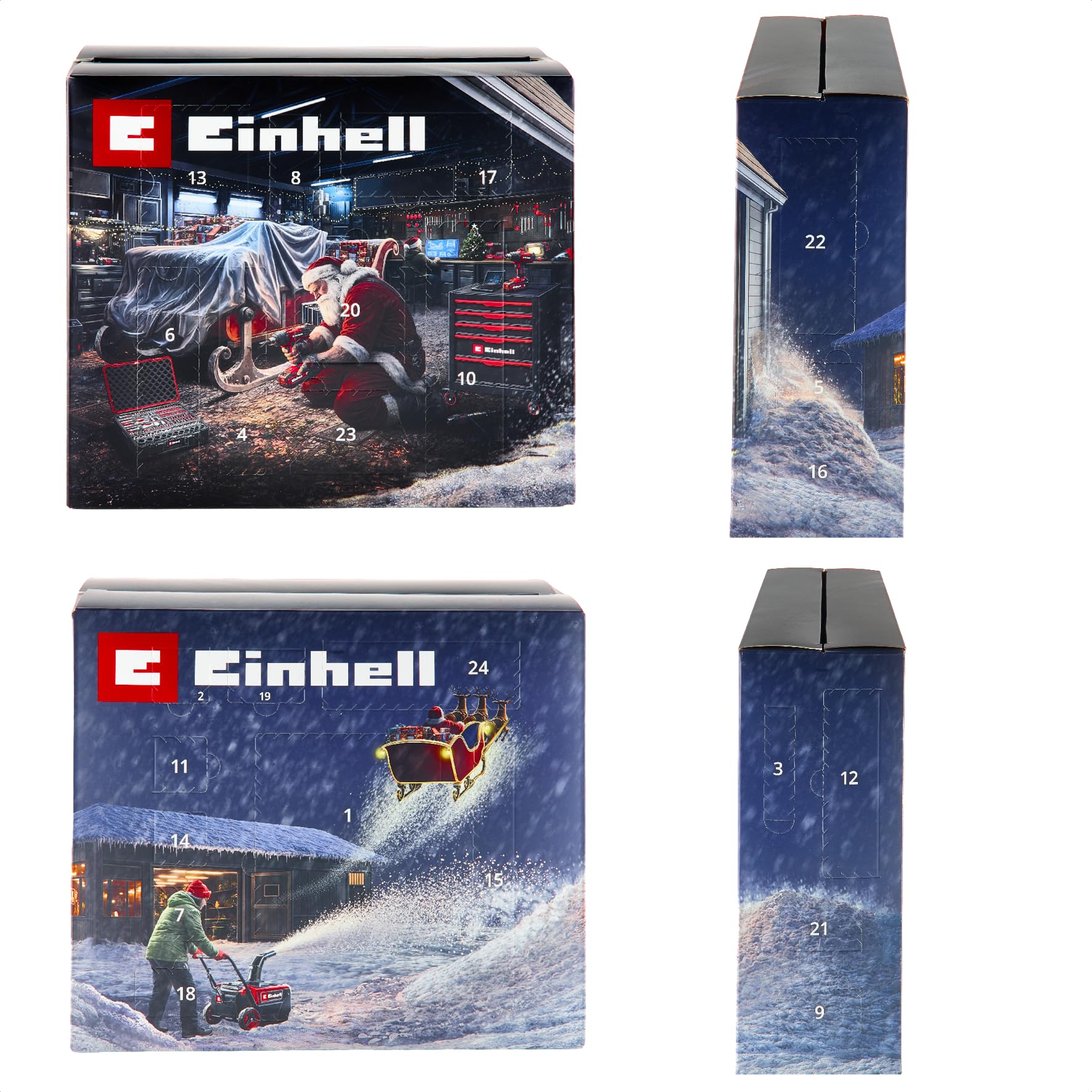 Einhell Calendario dell’Avvento utensili da 48 pezzi 2026
