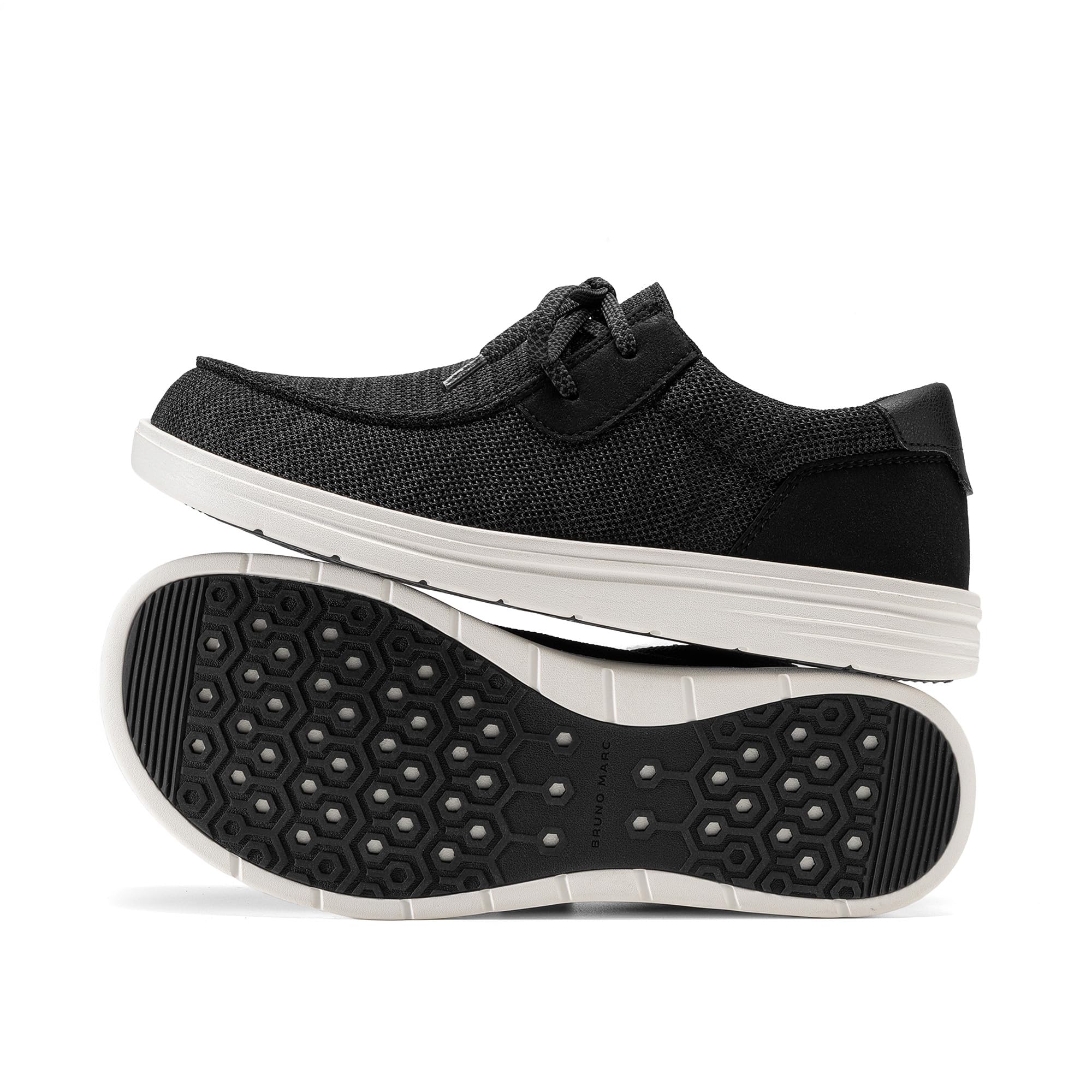 Bruno Marc Herren Canvas Mesh Schuhe Loafers