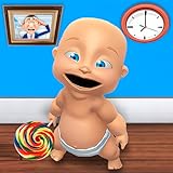 あなたのいたずらな赤ちゃんとパパは誰ですか? ゲーム: 本物のママとクレイジーな赤ちゃんの楽しいシミュレーター - あなたの仮想パパはどこですか? 子供向けの新生児ゲーム