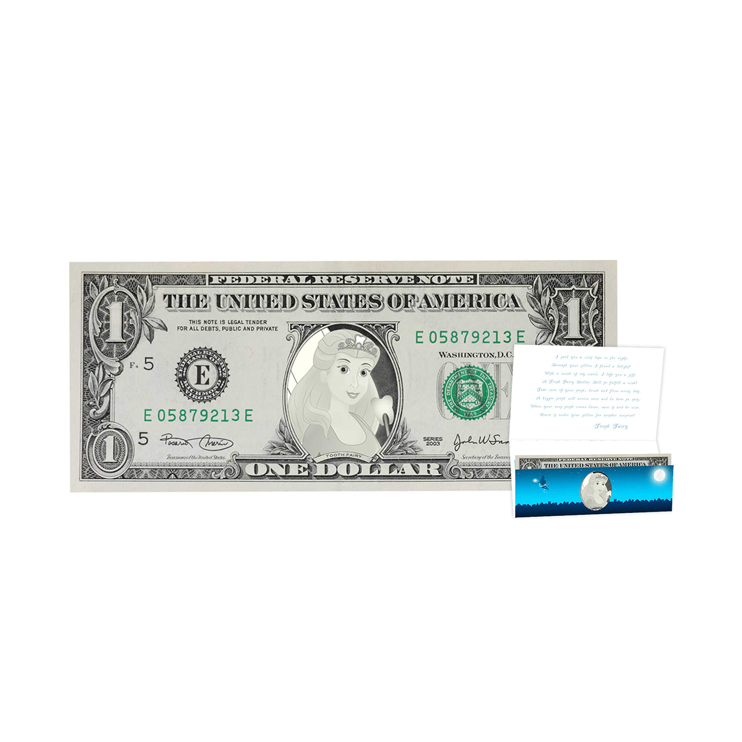 Buy Tooth Fairy Dollar Bills Gift. Complete Tooth Fairy Gift Package. Official Letter and