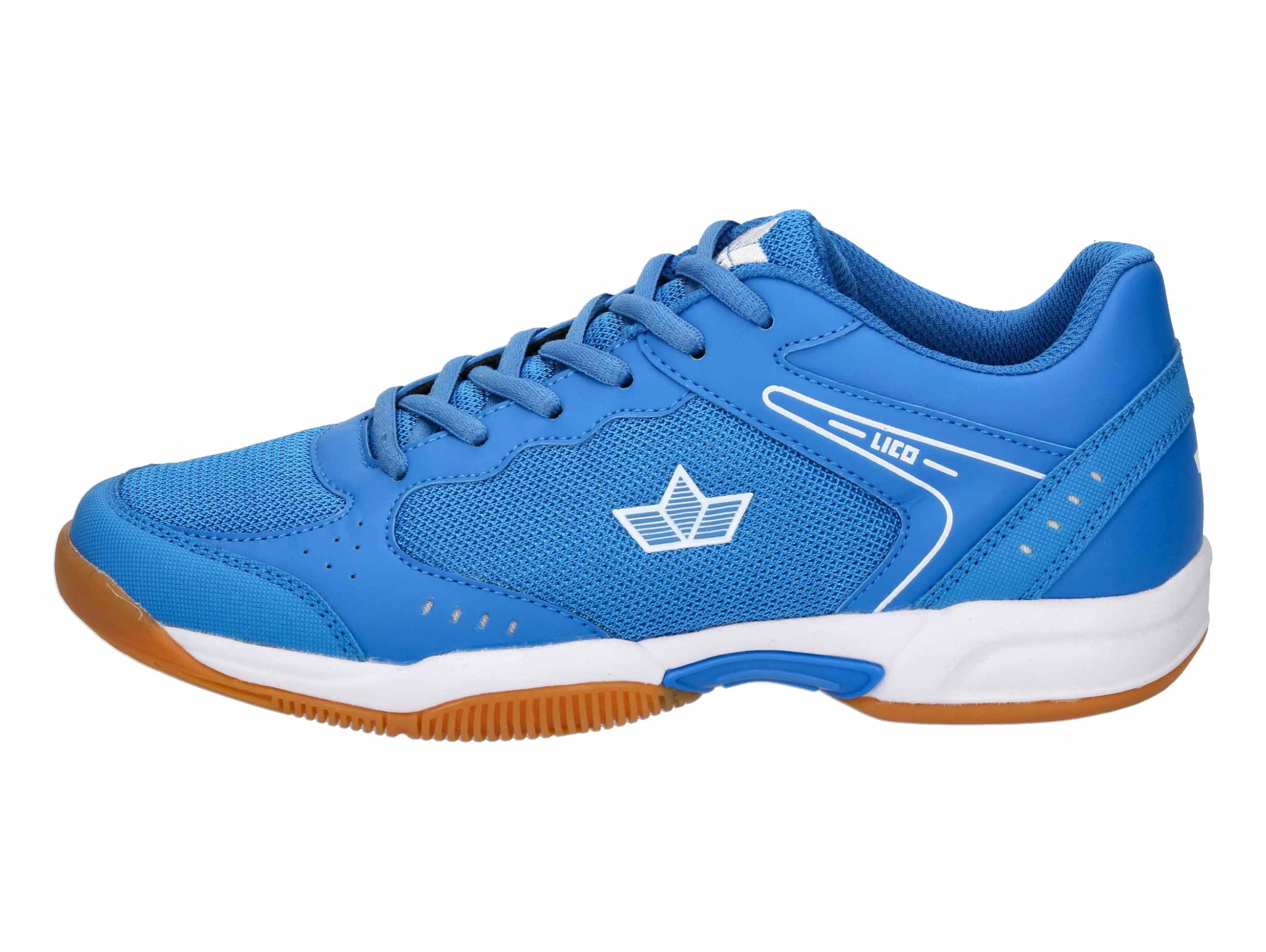 Lico Unisex Speed Indoor halowe buty sportowe, niebieskie/białe, rozmiar 42, niebieski biały, 42 EU