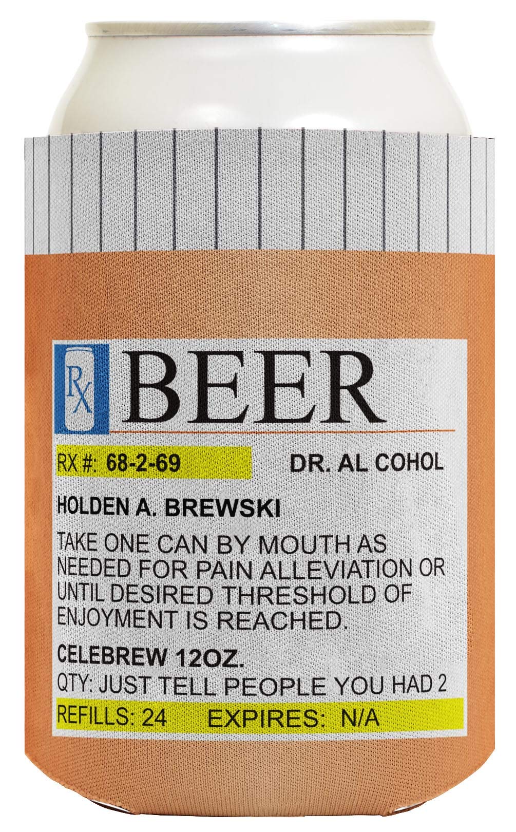 Beer Coolie Drinking Gift Bundle Funny Variety 6 Pack Can Coolie Drink Coolers Coolies Set #3