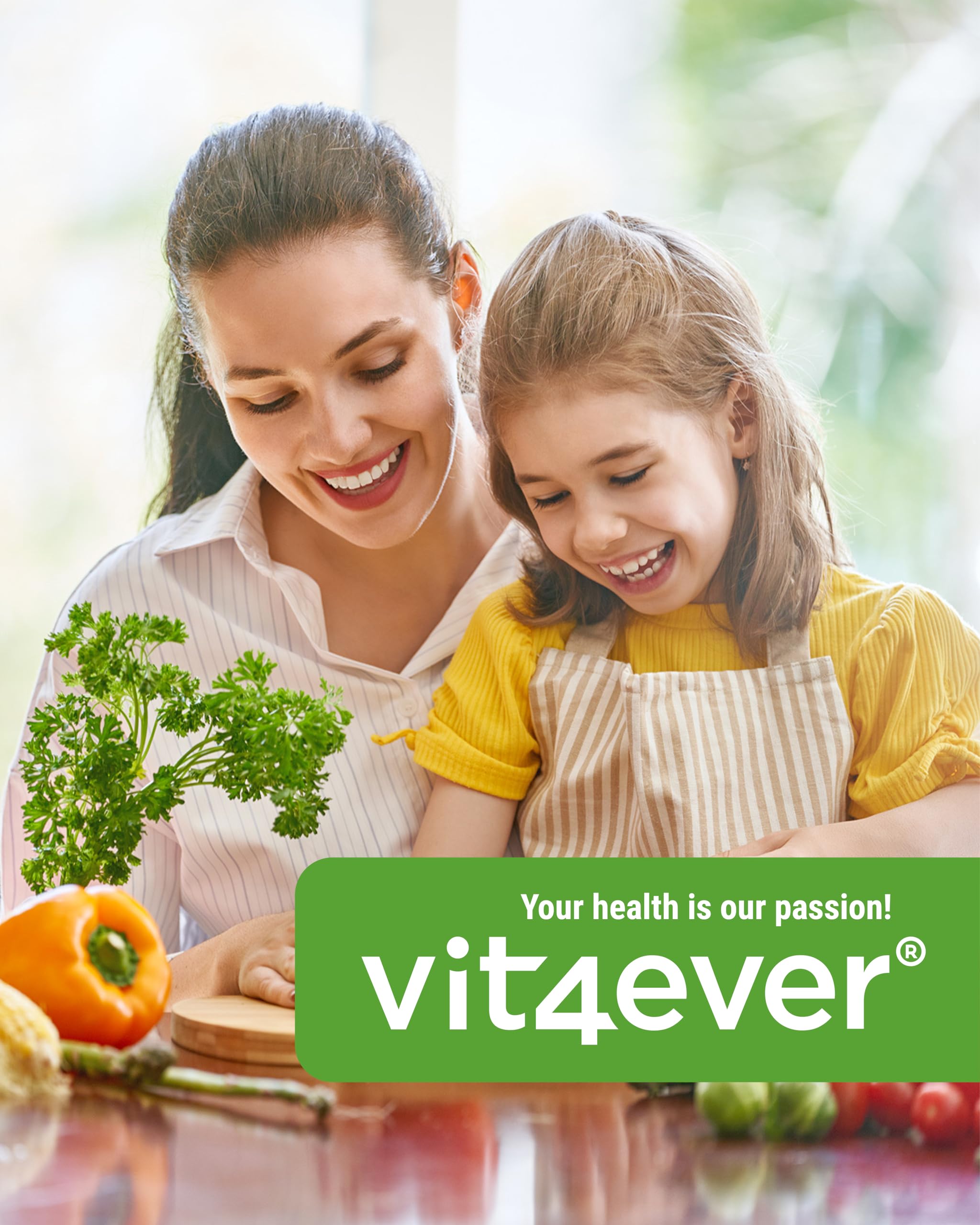 vit4ever Vitamina A - 10.000 U.I. (3000 µg) - 365 compresse - Alternativa alle capsule - Acetato di retinile ad alto dosaggio - Senza additivi inutili - Occhi, pelle, sistema immunitario - Vegan