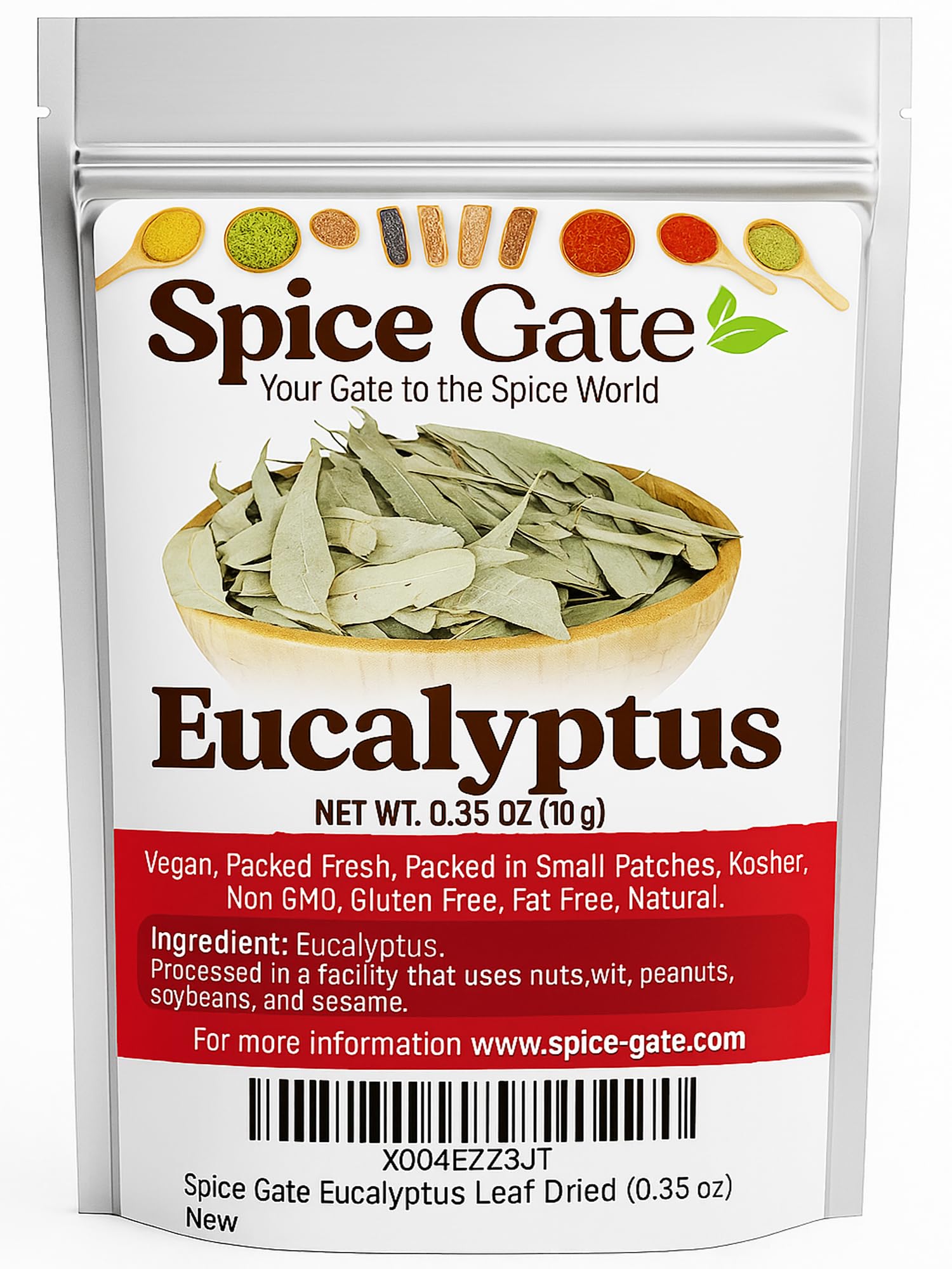 Spice Gate Eucalyptus Leaf Dried (0.35 oz)