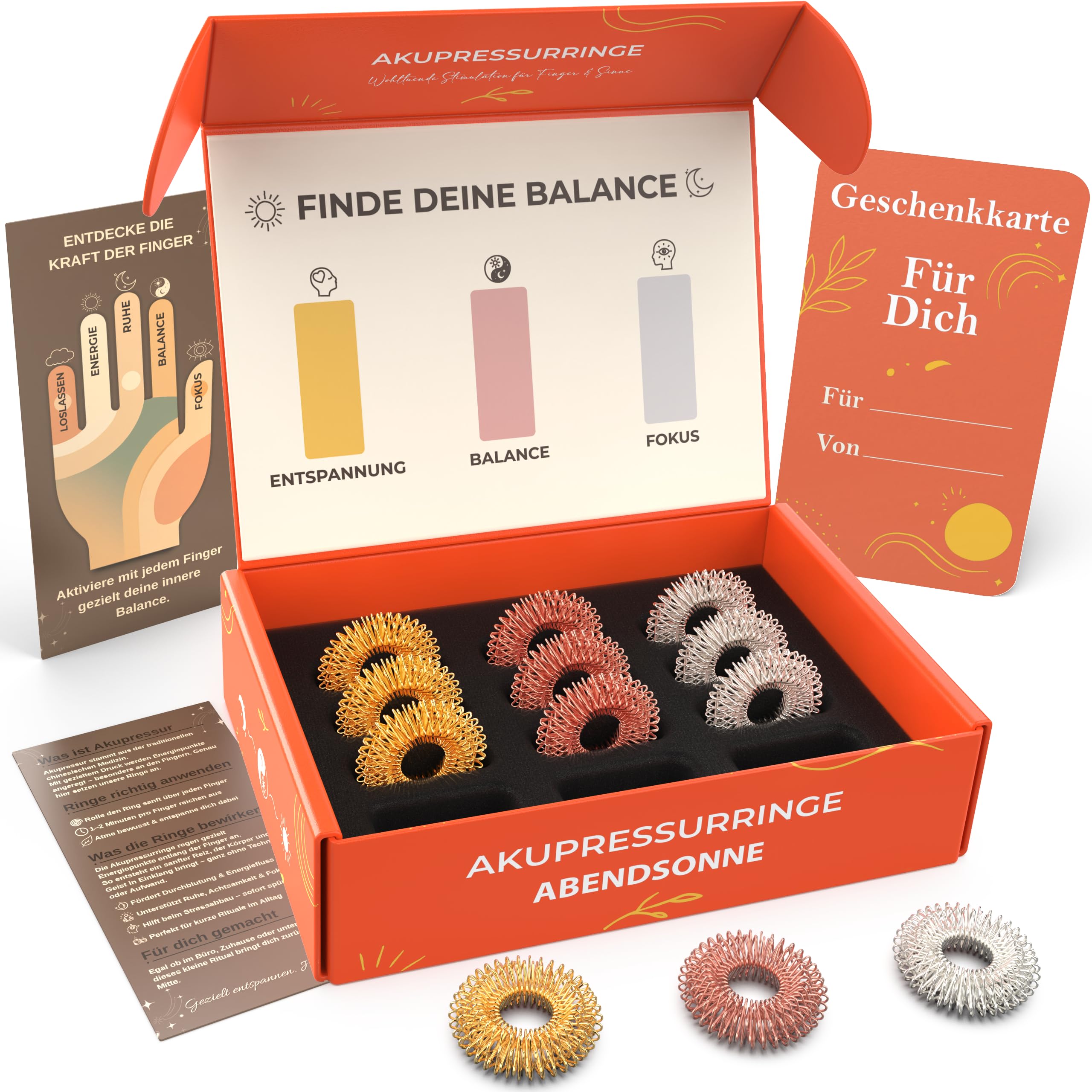 M.S.Lemberg - Akupressurring Set Parent