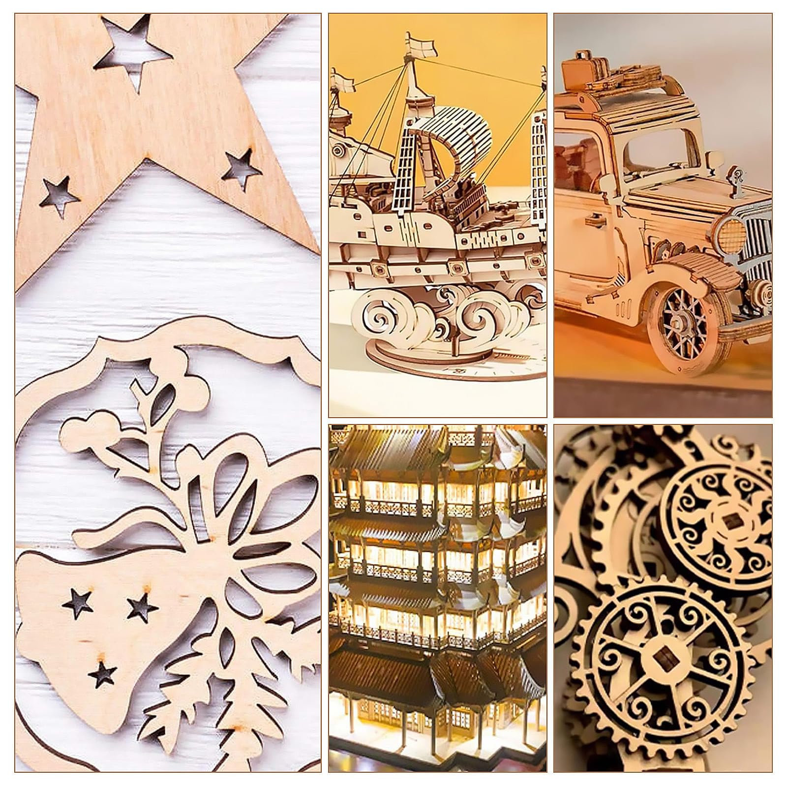 POPETPOP 12 Pezzi Quadrati di Legno Massello di Pioppo 30X30 CM Spessore 25 MM per Pittura e Incisione Fai da Te Pannelli Grezzi per Decorazioni Rustiche e Modellismo Artigianale