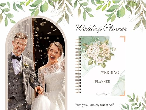 Miniatura 5 de Agenda de boda  Libro de planificador de boda y organizador para la novia, libro de planificador de boda, regalo único de compromiso para parejas