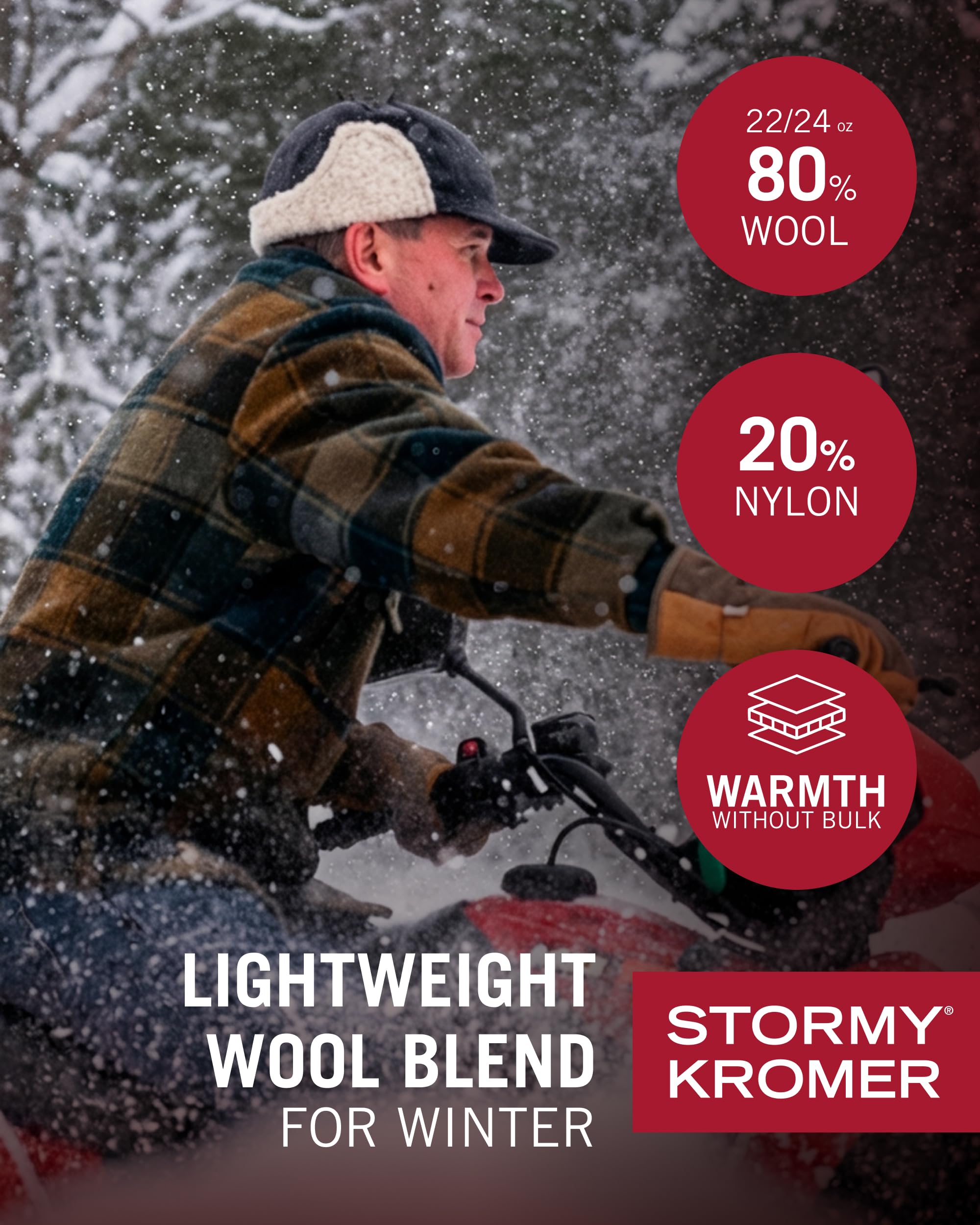 Stormy Kromer The Snowdrift Cap