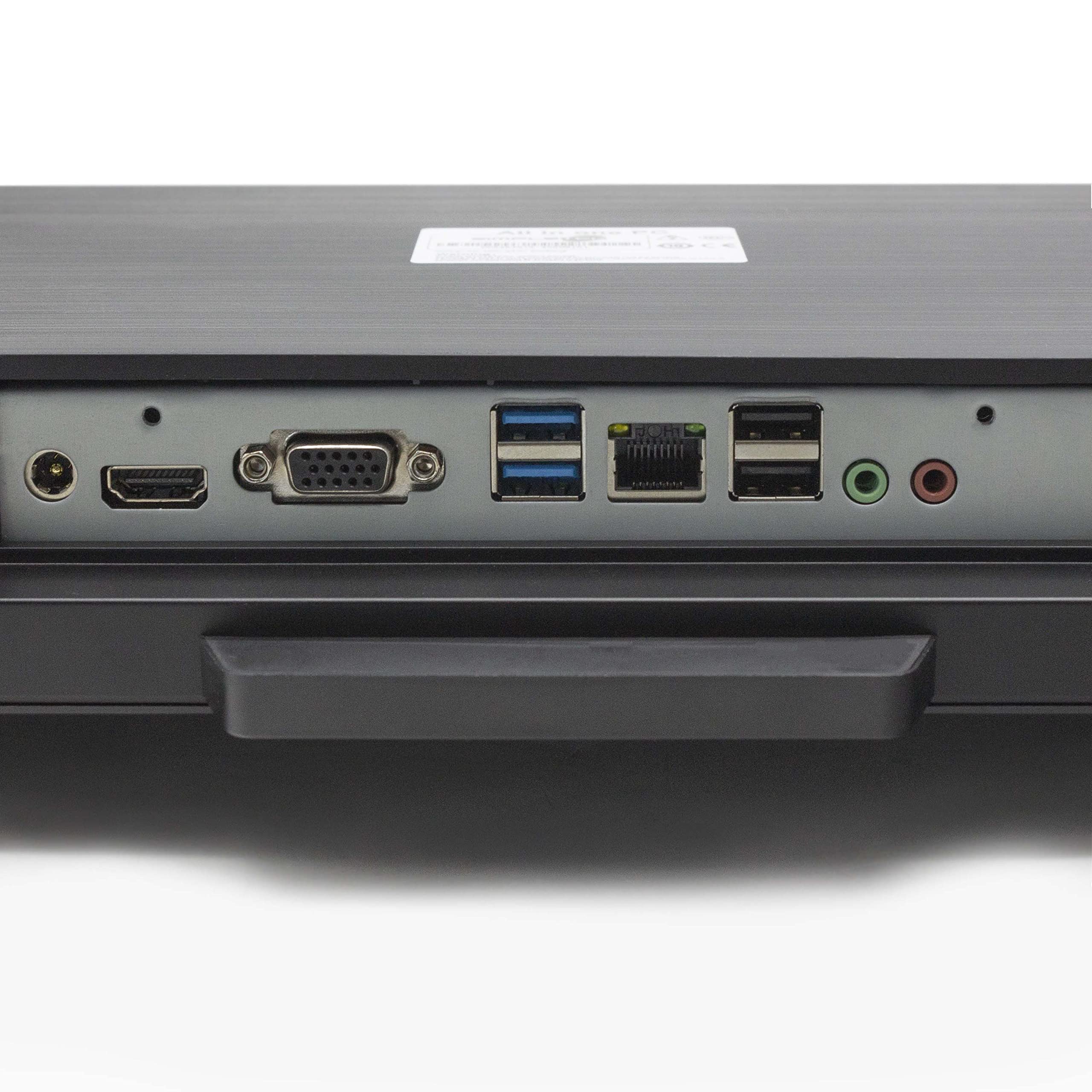 PC All in One Core i7 Windows 10 Pro 24" FHD | 16GB RAM SSD 240GB + 2TB | Wbudowana kamera internetowa WiFi5 | Komputer stacjonarny Stały Aio Biuro Domu Szkoły - Simpletek