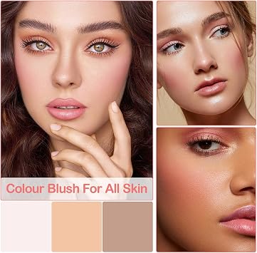 2Pcs Blush Colour Changing,Temperature Changing Liquid Blush for Mature Skin,Long Lasting Waterproof for Face Makeup
