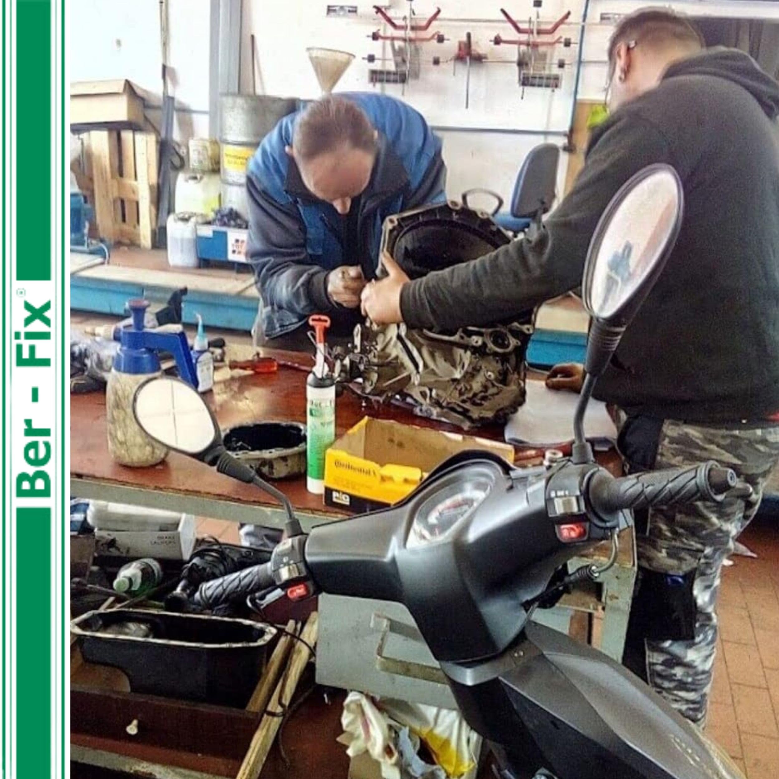 Ber-Fix 2K Epoxidkleber 30 Min 14x25g + 14 Düsen lange Verarbeitungszei