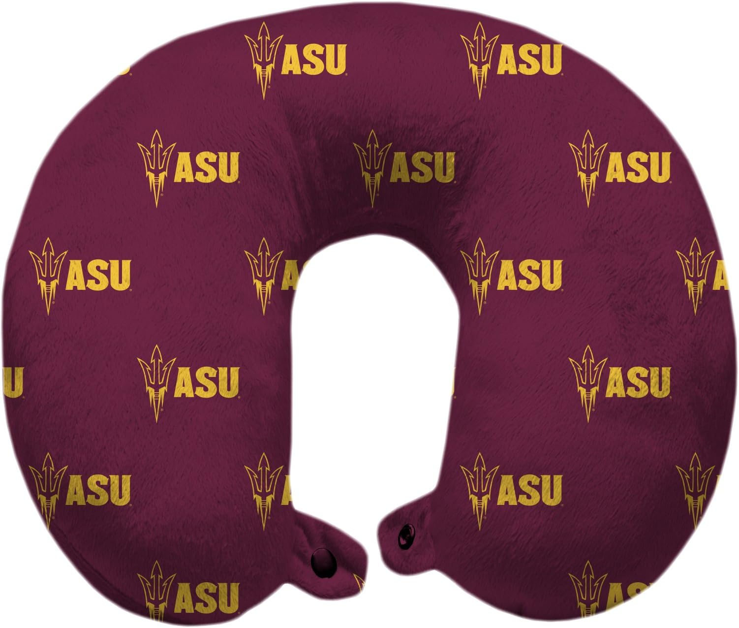 Pegasus Sports NCAA Arizona State Sun Devils U-Neck Polyester Travel Pillow
