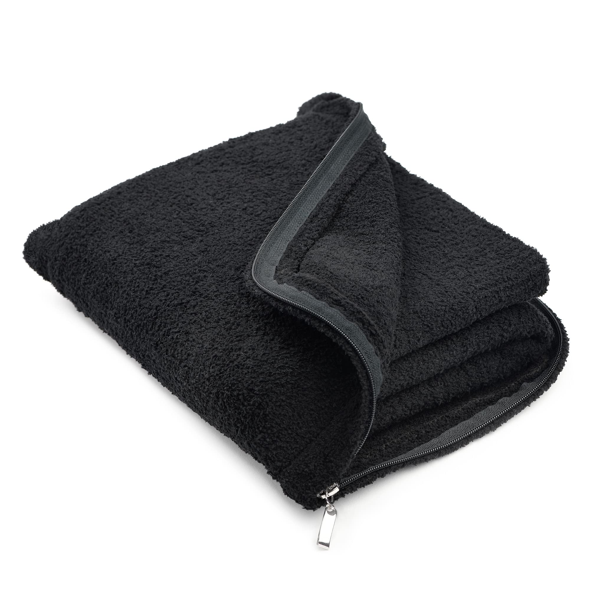 Amazon.com: KASHWÉRE Solid Travel Blanket in Zipper Pouch, Use as