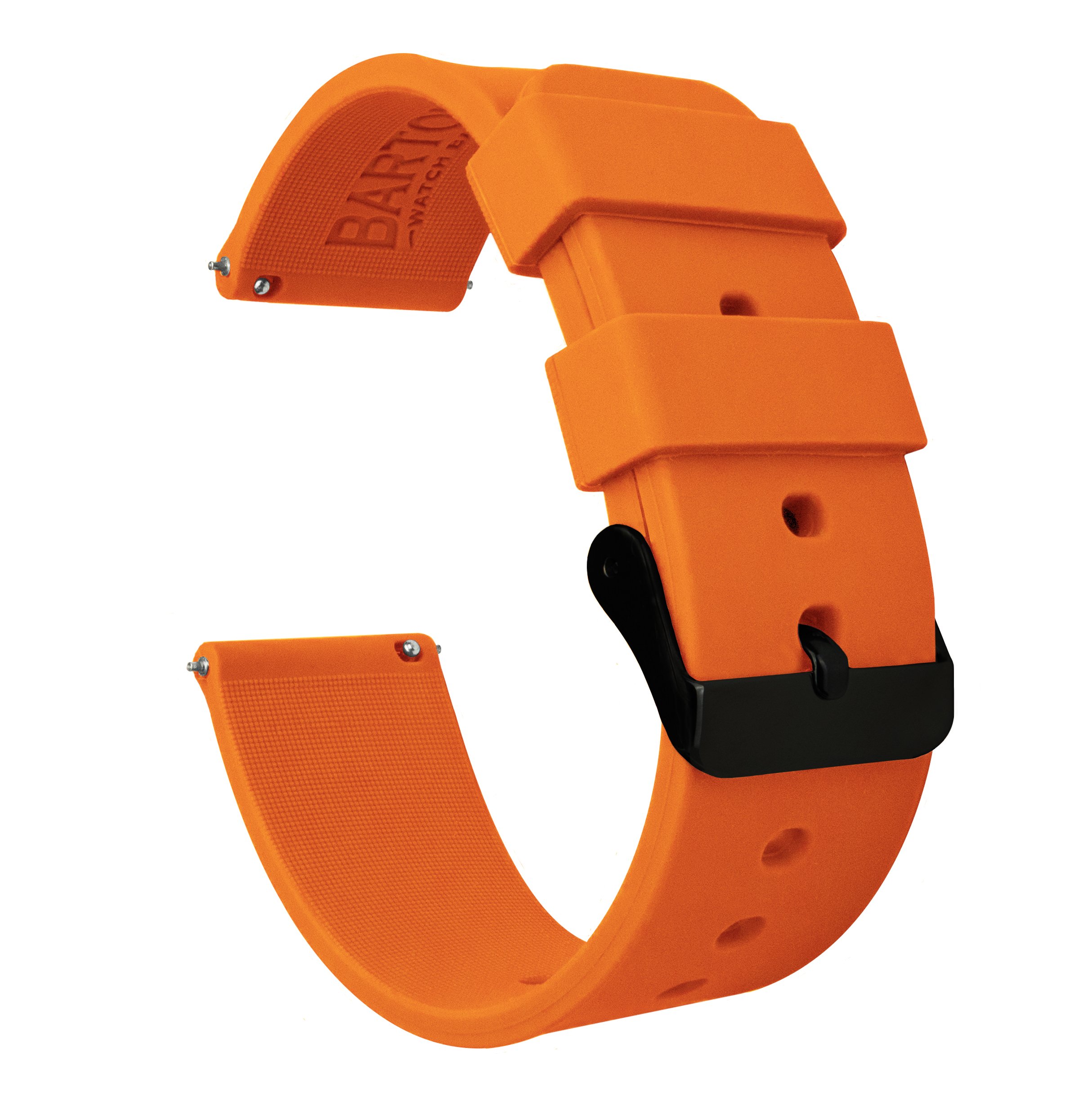 BARTON WATCH BANDS - Soft Silicone Quick Release Straps