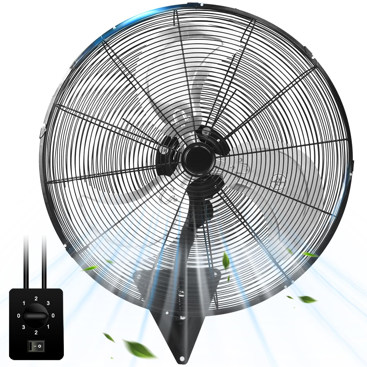 TMWINGS 24 Inch Wall Mount Fan