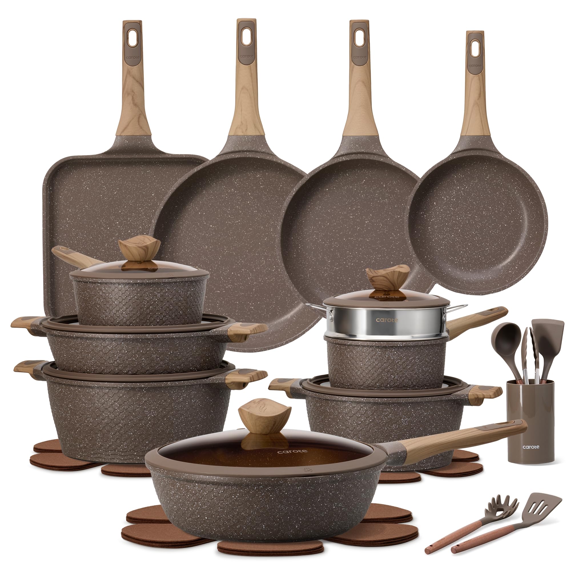 Brown / 31 Piece