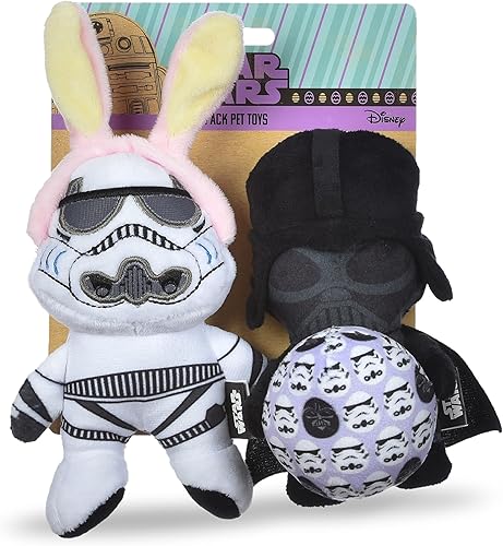 Miniatura 6 de STAR WARS FF19498 - Juguete chirriante de Stormtrooper para mascotas, juguete relleno de Stormtrooper de 6 pulgadas para perro, conejo de Pascua