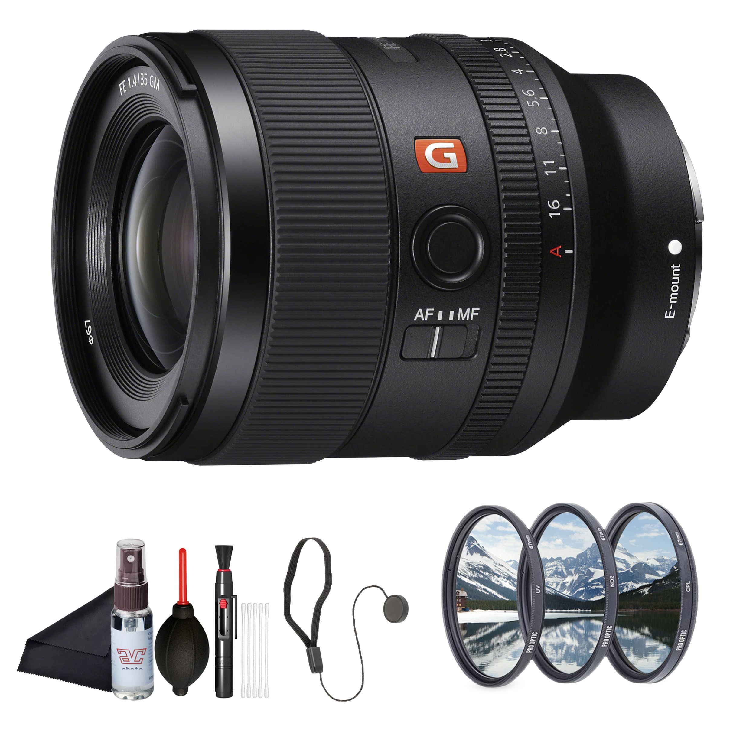 Amazon.com : Sony FE 35mm F1.4 GM Wide-Angle Prime Lens