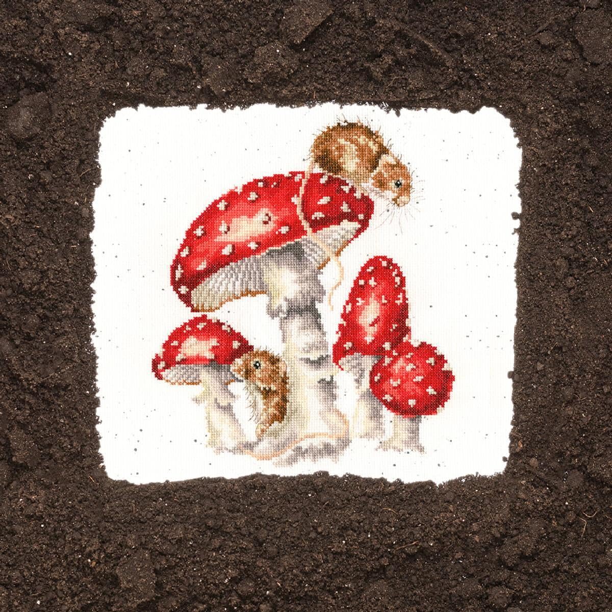 Bothy Threads Cross Stitch Kit - The Fairy Ring