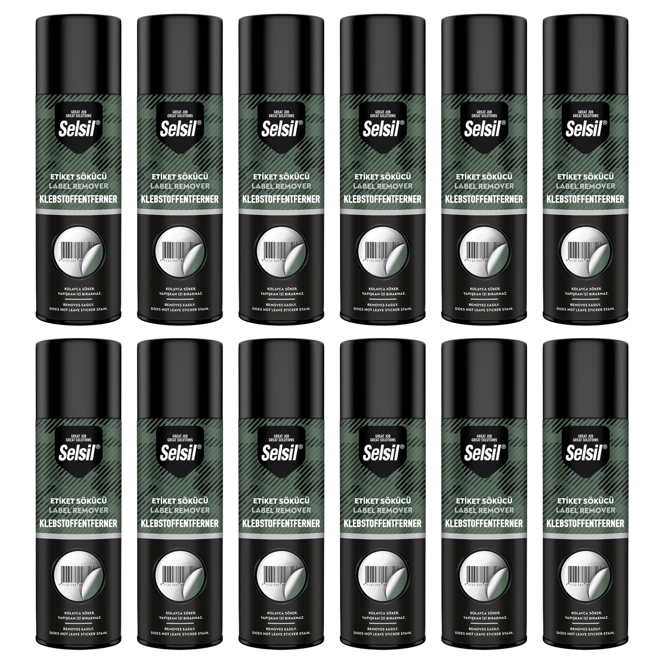 Środek do usuwania etykiet, środek do usuwania kleju, środek do usuwania kleju, środek do usuwania naklejek, usuwanie naklejek (12 x 200 ml)