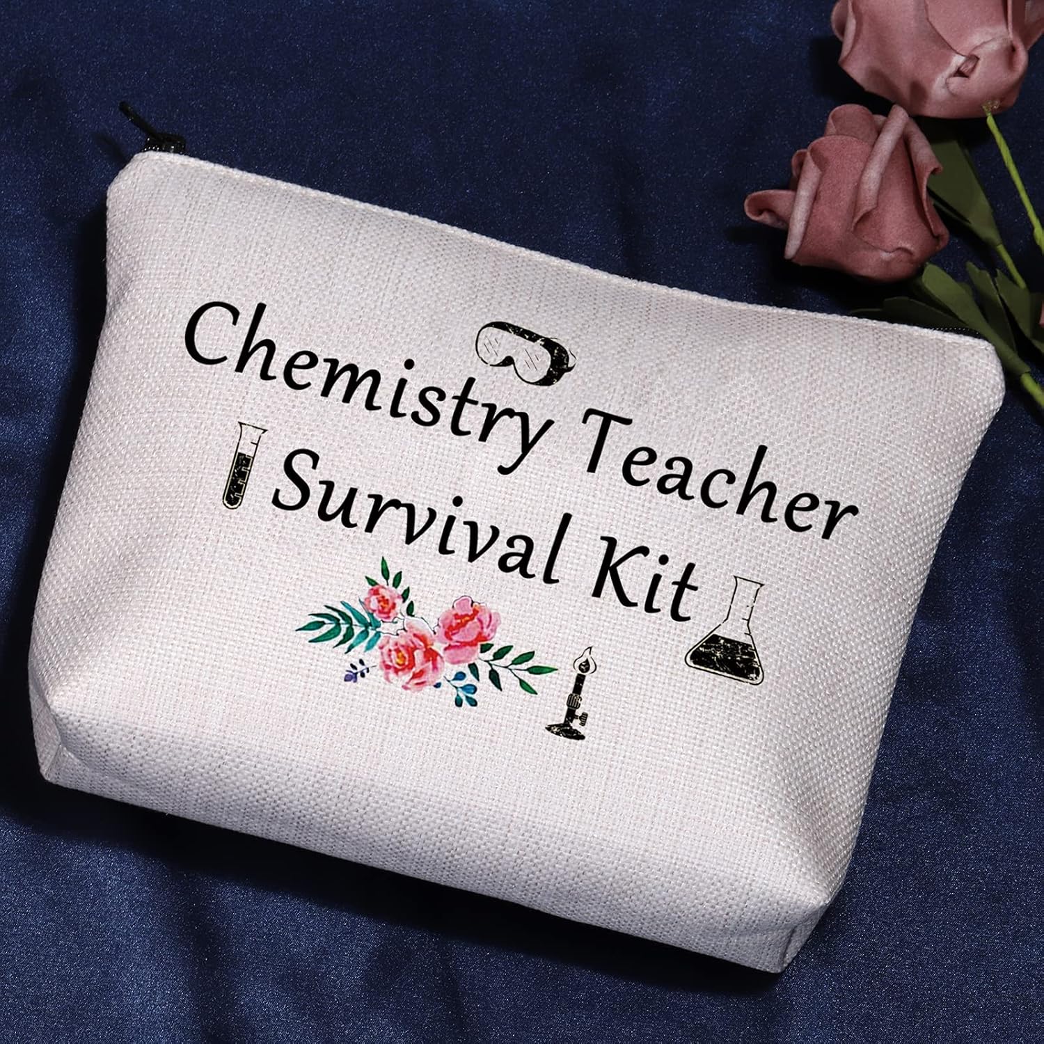 Chemistry Teacher Survival Kit Makeup Bag Chemistry Teacher Gift Chemistry Travel Bag Teacher