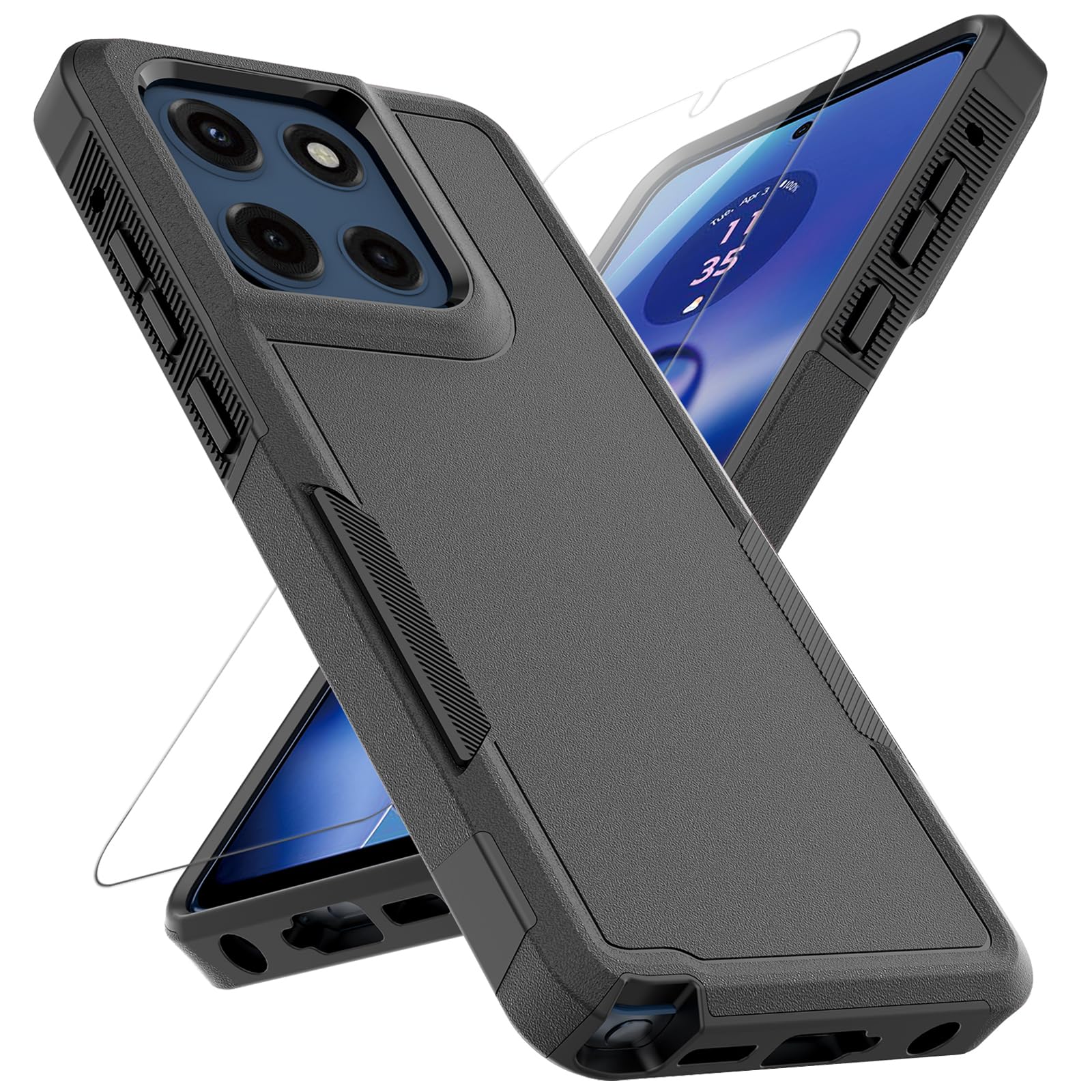 Amazon.com: for Moto G Stylus 2025/2026 Case: Dual Layer