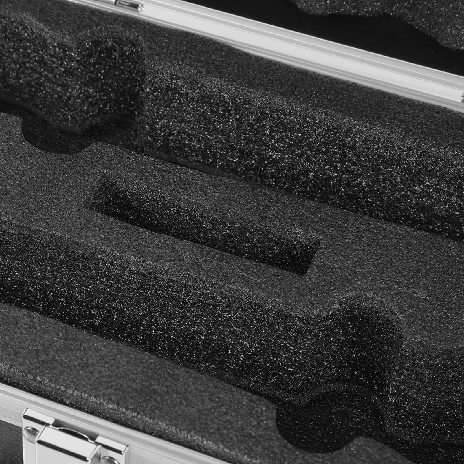 Toyvian Mic Storage Case with Hard Shell Exterior and Padded Interior Durable Carrying for Travel and Protection present for Friends and Family