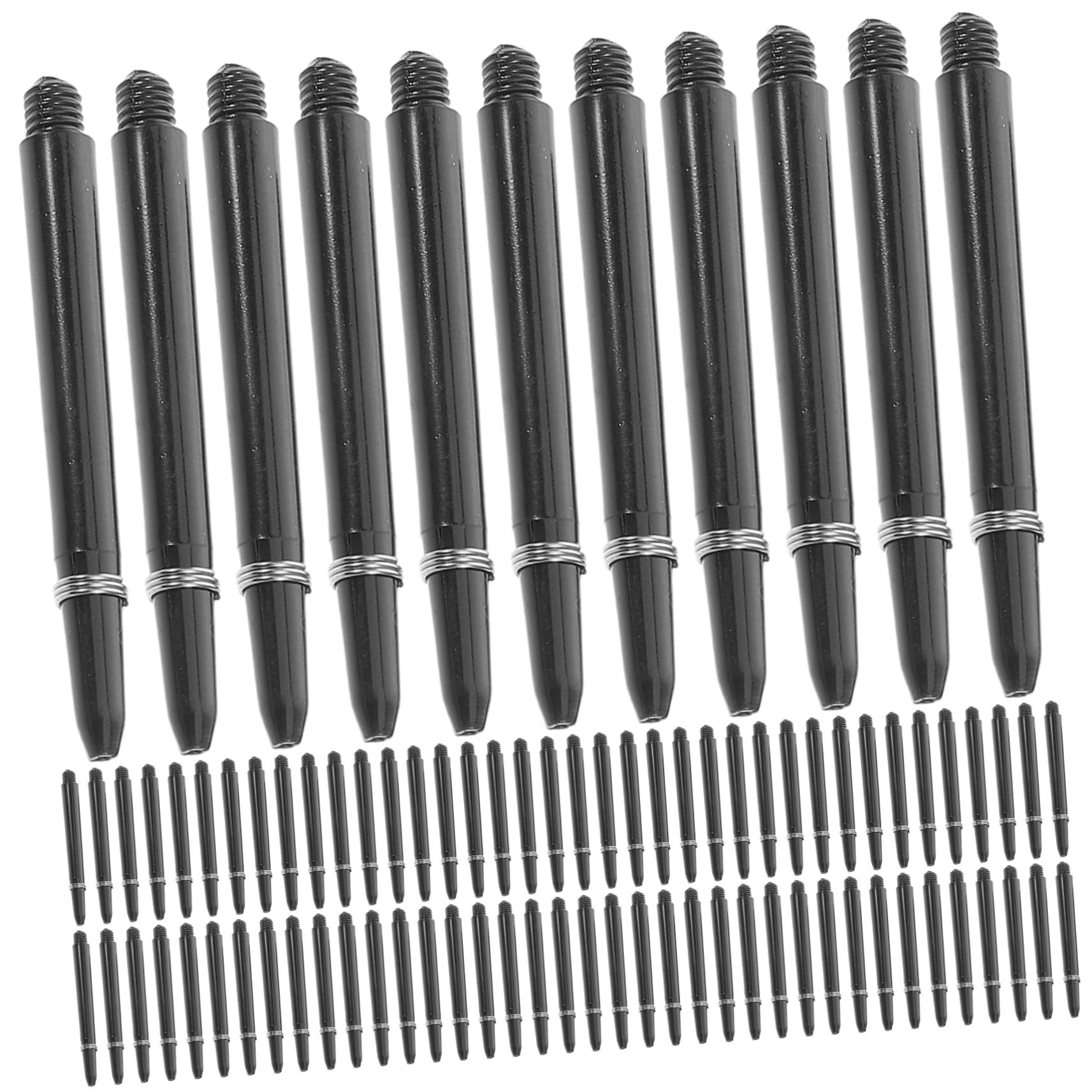 POPETPOP 300 Sets Nylon Shafts Accessories Set Professional Poles Replaceable Shafts Wear-Resistant Rods 2ba Thread Size Fashionable Design